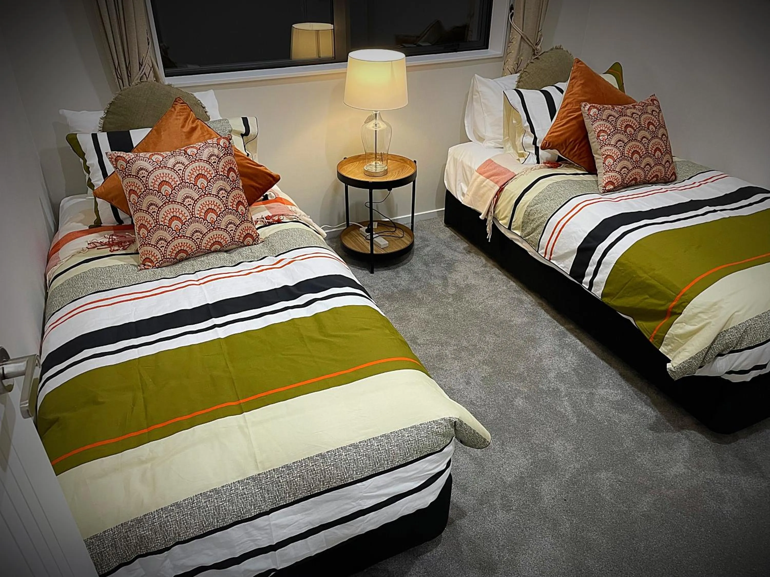 Bed in Flat Bush Holiday Accommodation