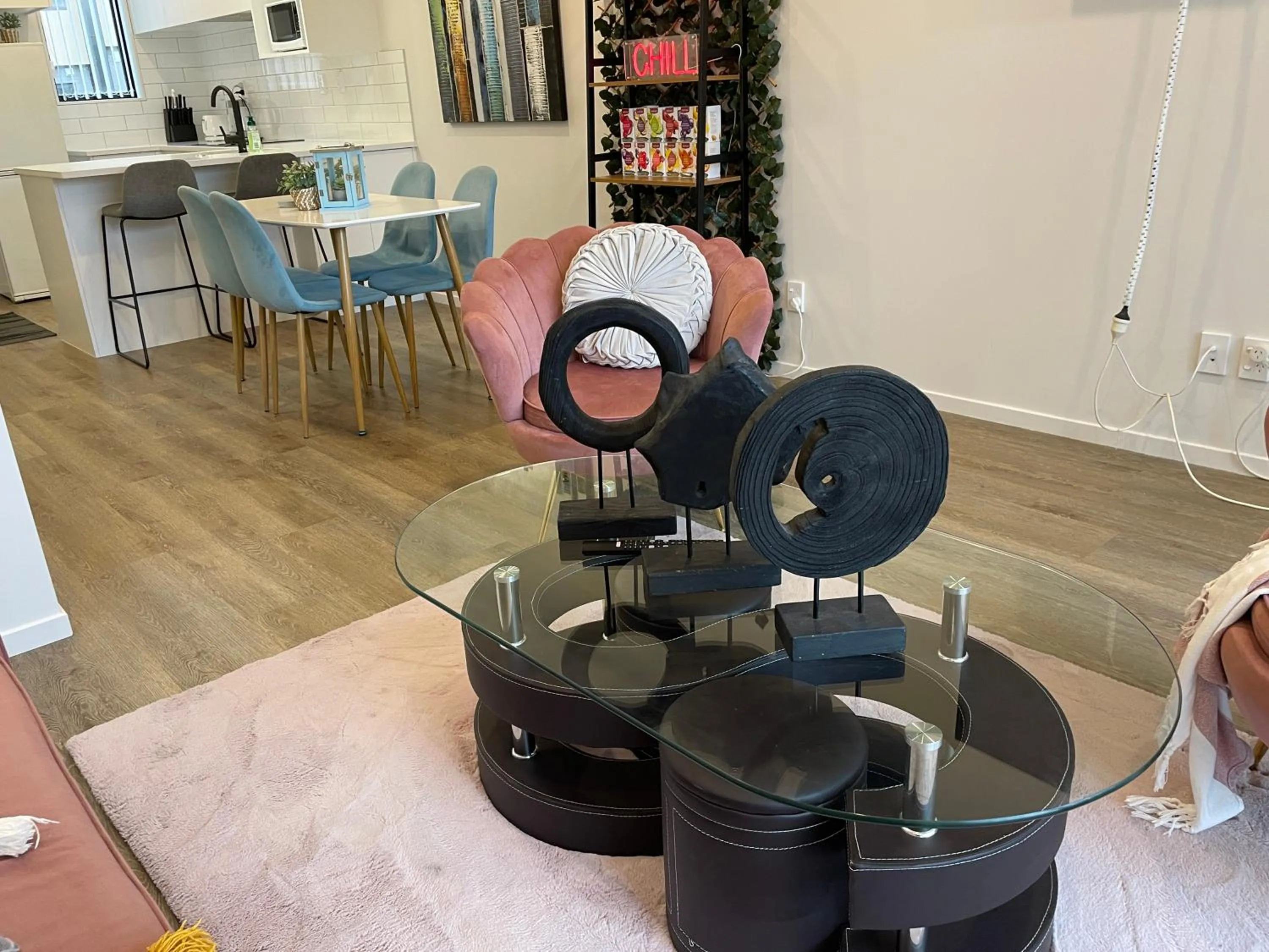 Decorative detail in Flat Bush Holiday Accommodation