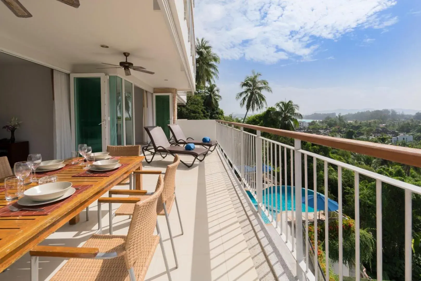 Superior Two-Bedroom Apartment with Ocean View in The Park Surin Serviced Apartments by RESAVA Superior Two-Bedroom Apartment with Ocean View in The Park Surin Serviced Apartments by RESAVA