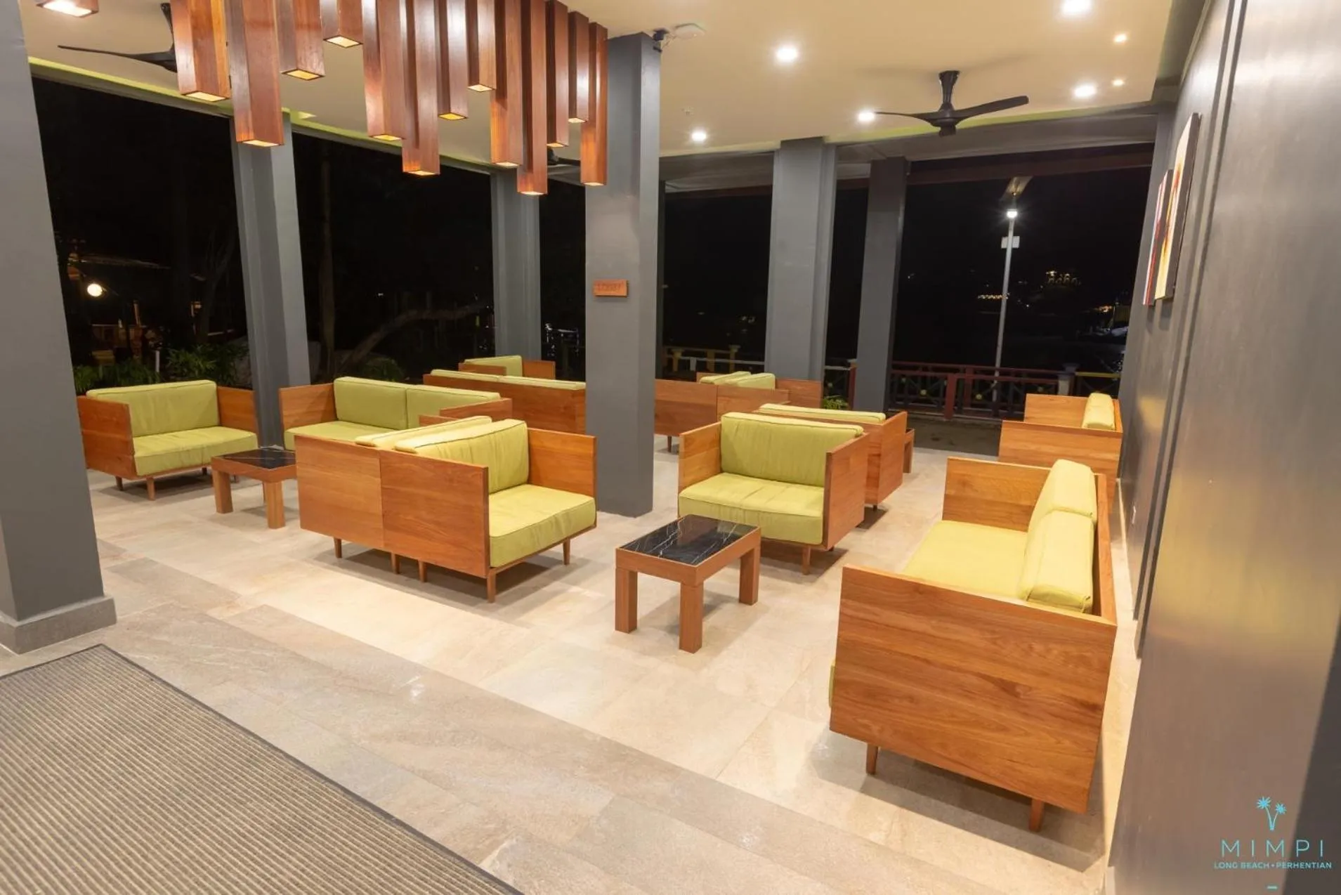 Living room in Mimpi Perhentian