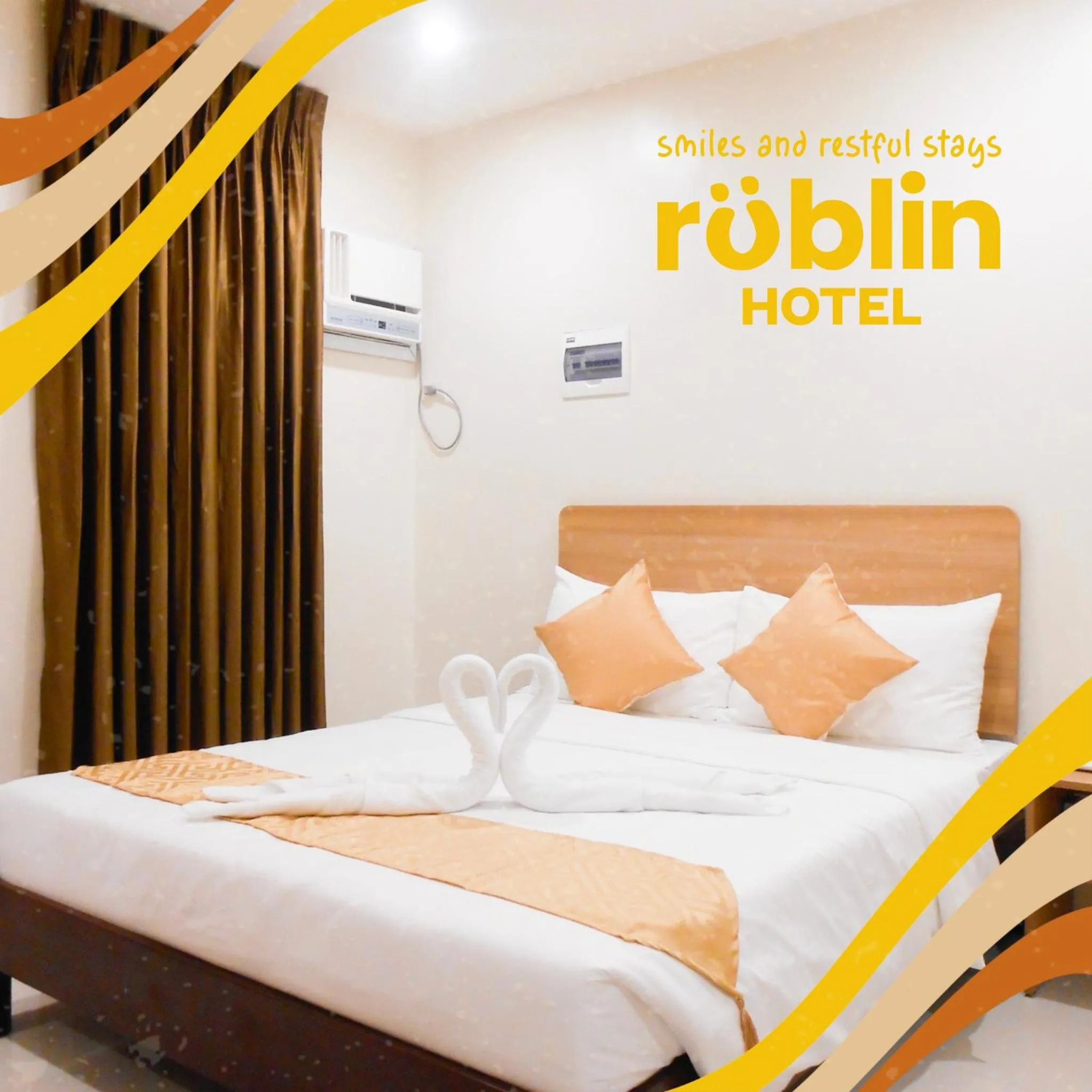 Bed in Rublin Hotel Cebu