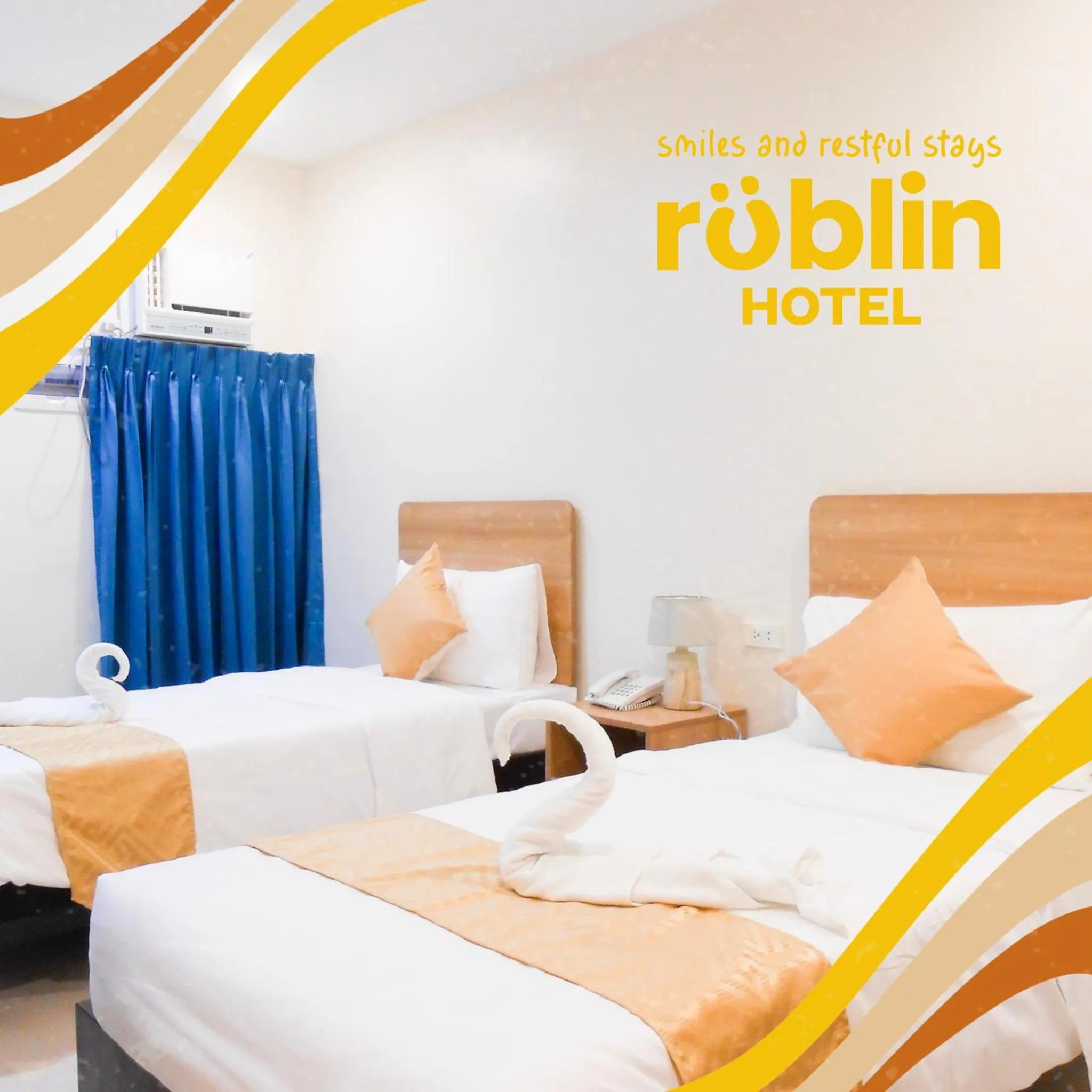 Bed in Rublin Hotel Cebu
