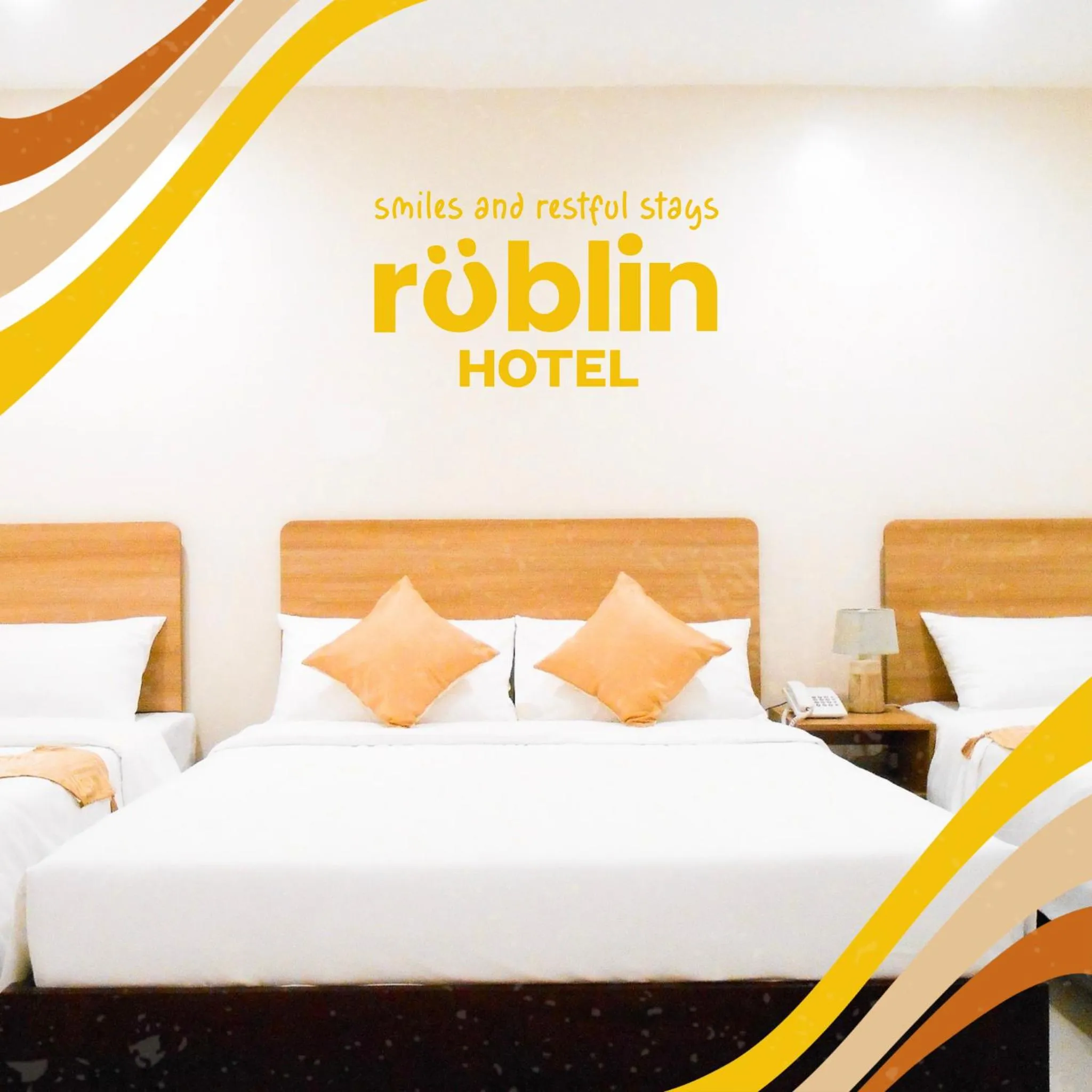 Bed in Rublin Hotel Cebu