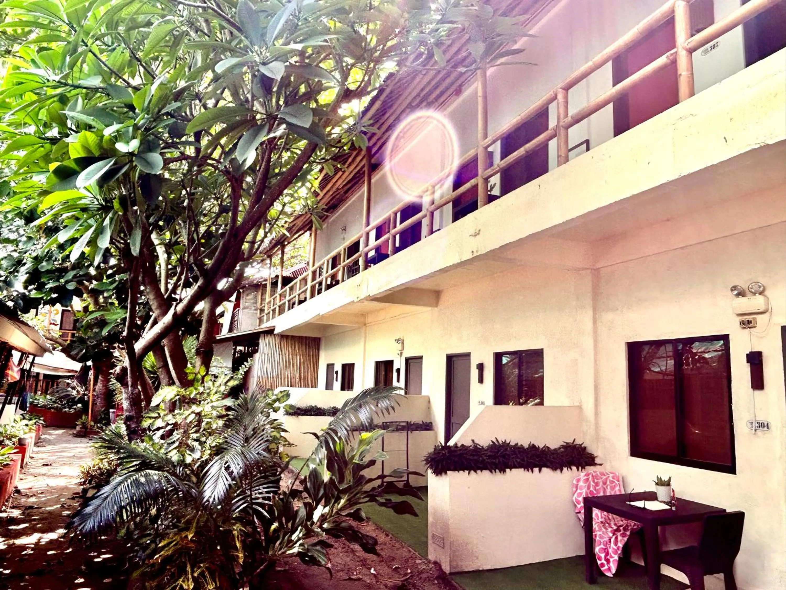 Property building in Lazy Dog Bed & Breakfast