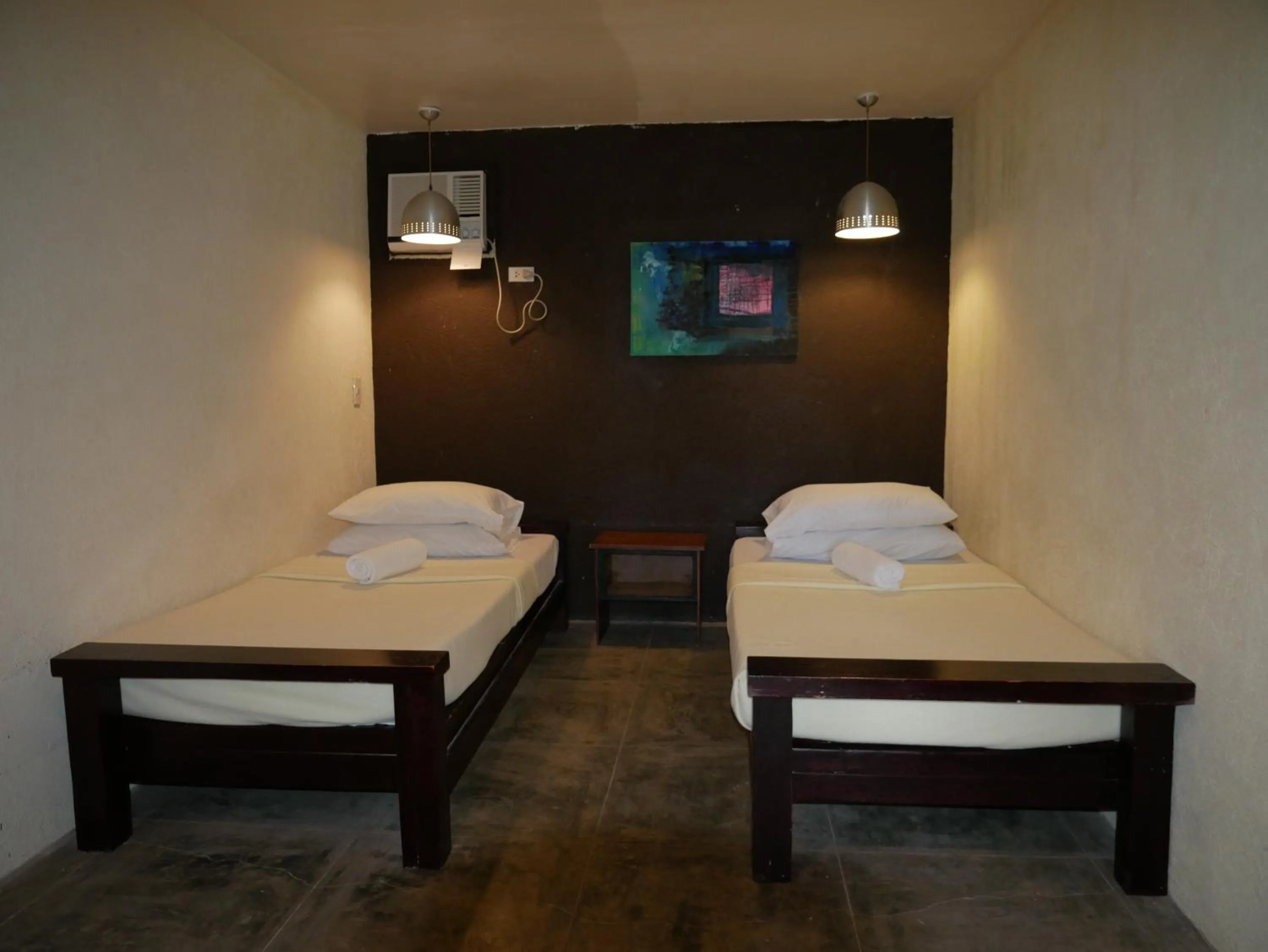 Bed in Lazy Dog Bed & Breakfast