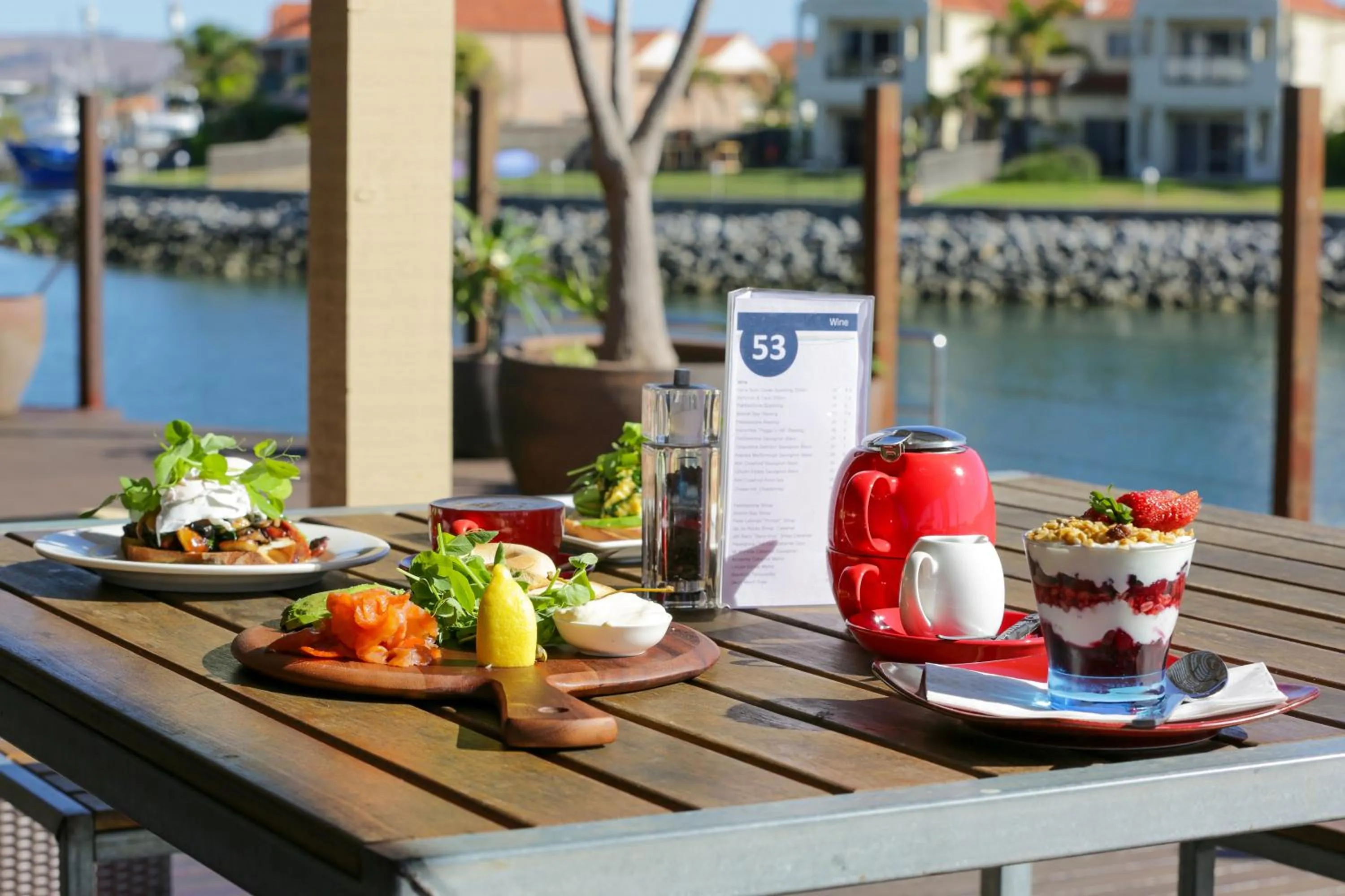 Breakfast in Marina Hotel