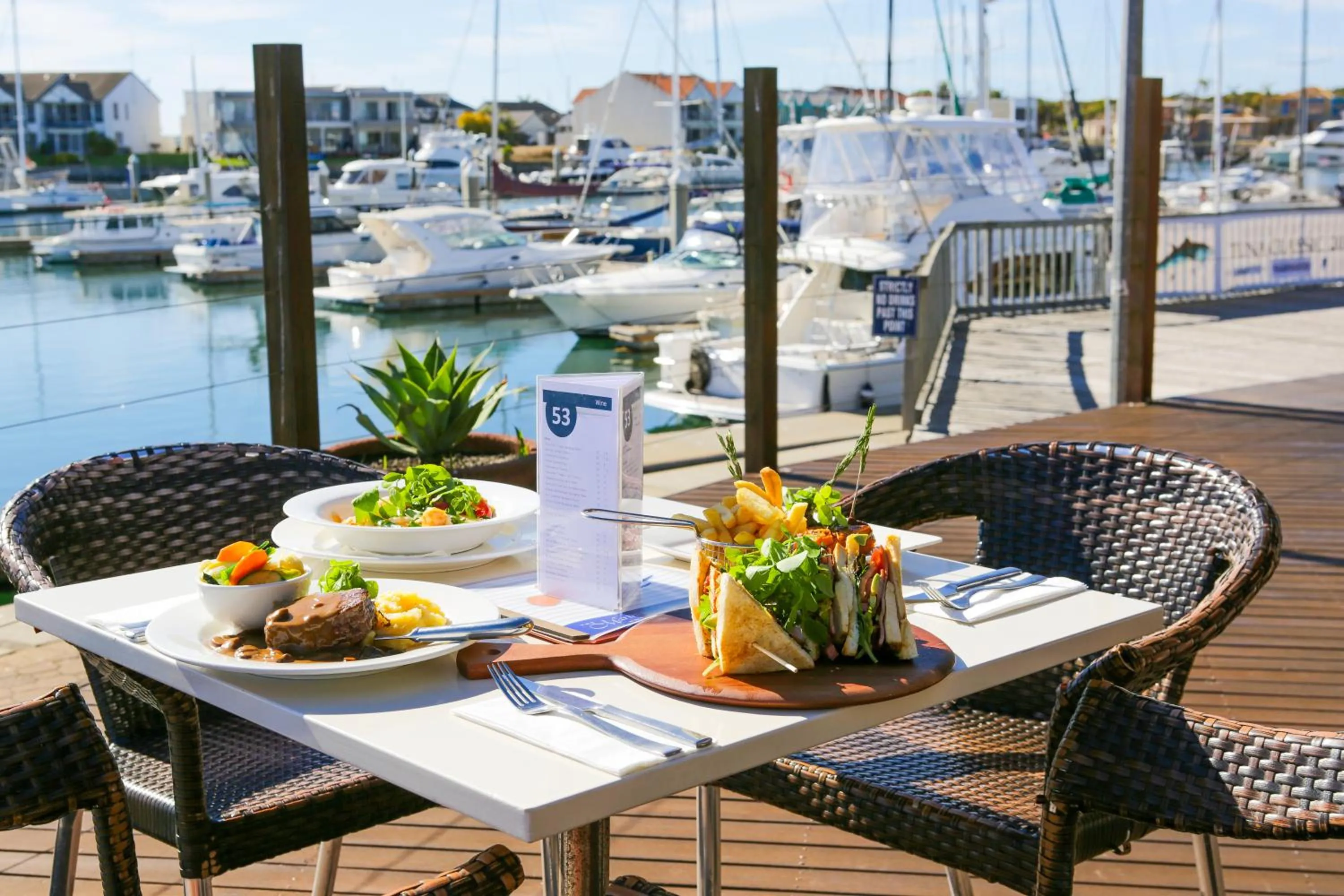 Lunch in Marina Hotel