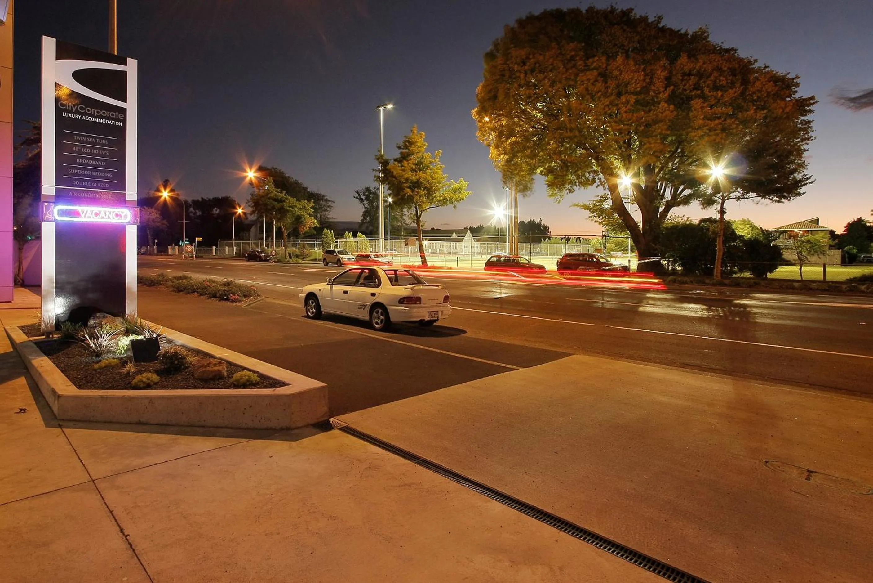 Night in City Corporate Motor Inn