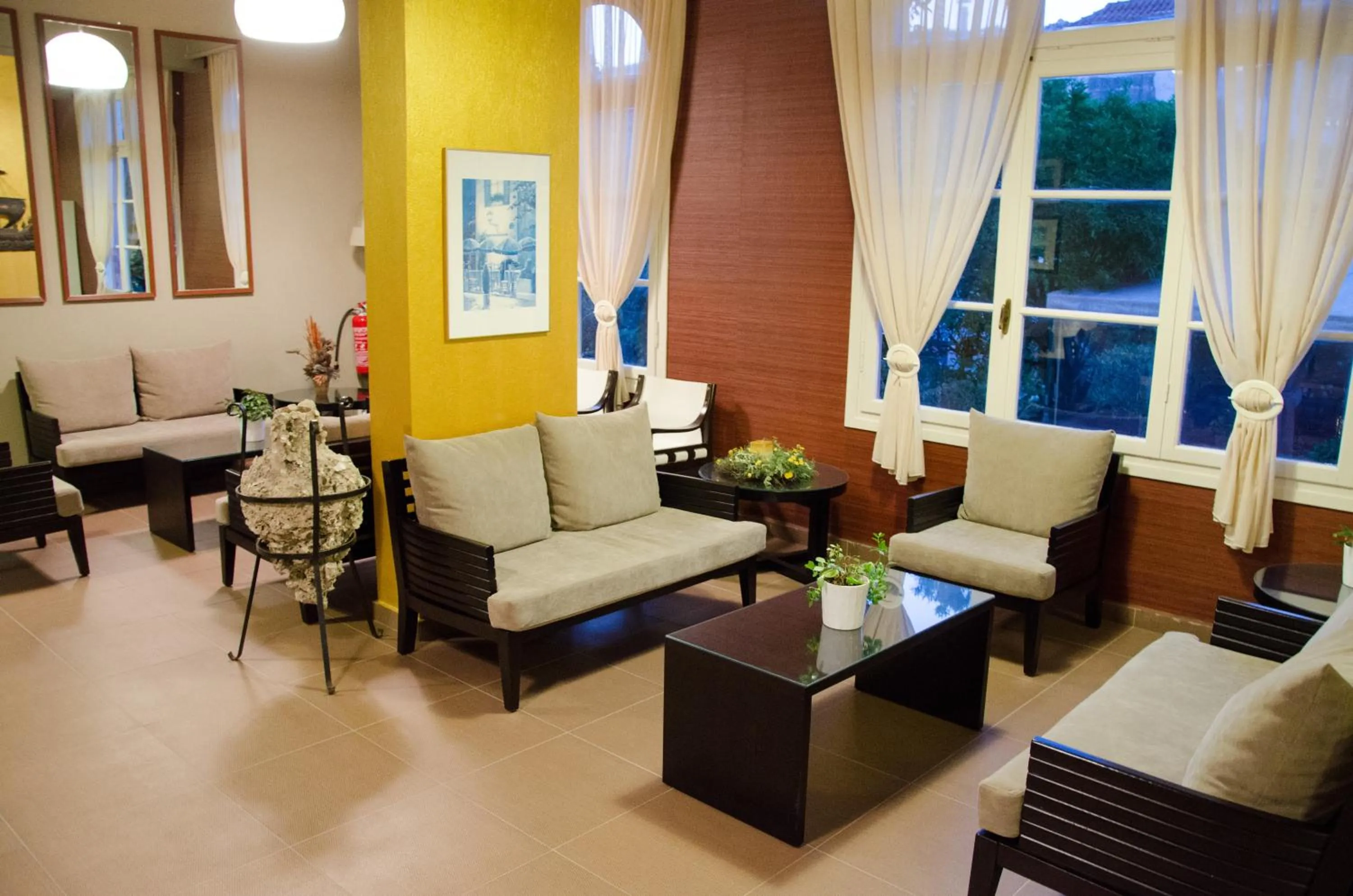 Lounge or bar in Athos Hotel