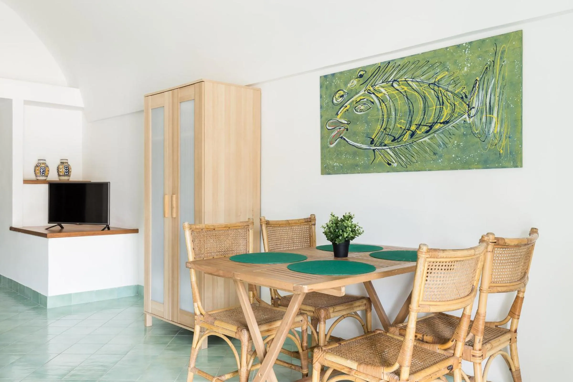 Dining area in La rosa dei venti