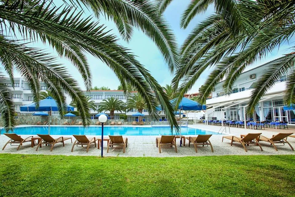 Swimming pool in Xenios Port Marina Hotel