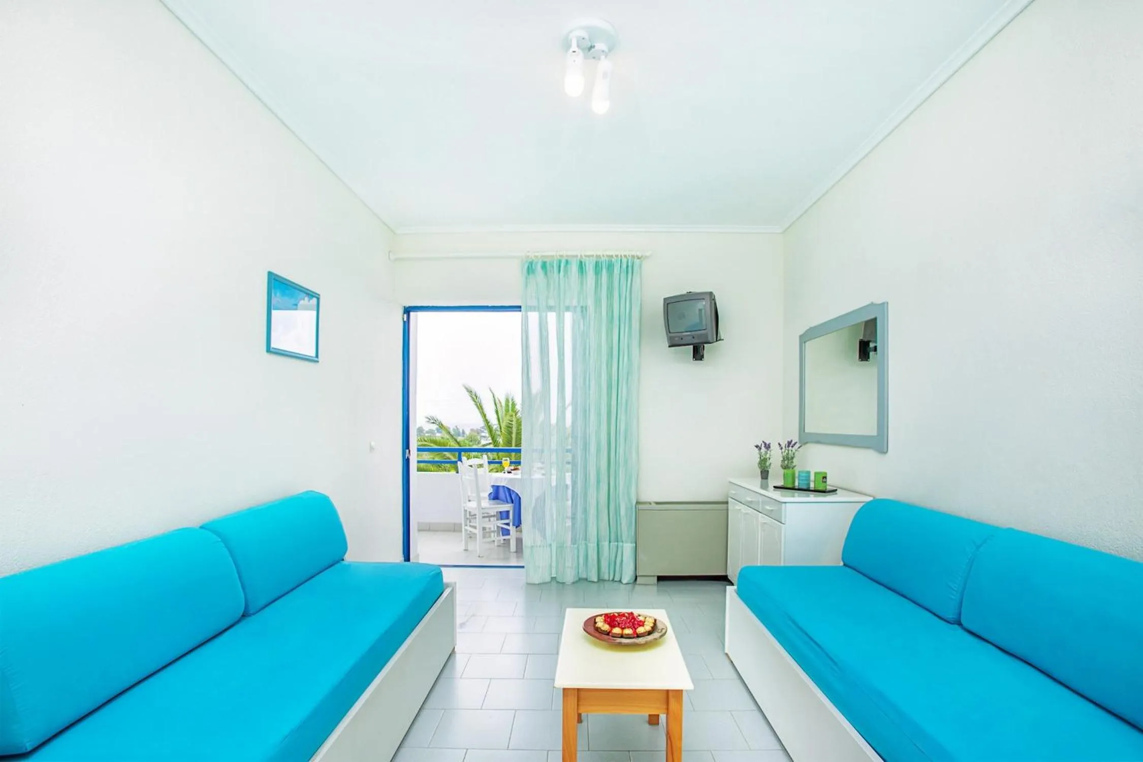 Seating area in Xenios Port Marina Hotel