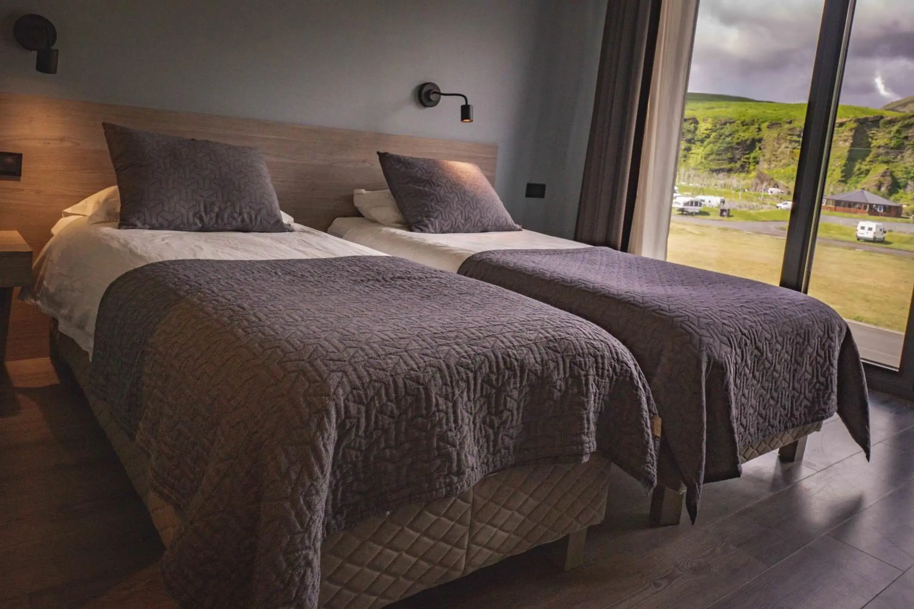 Double or Twin Room with Mountain View in Hótel Kría Double or Twin Room with Mountain View in Hótel Kría