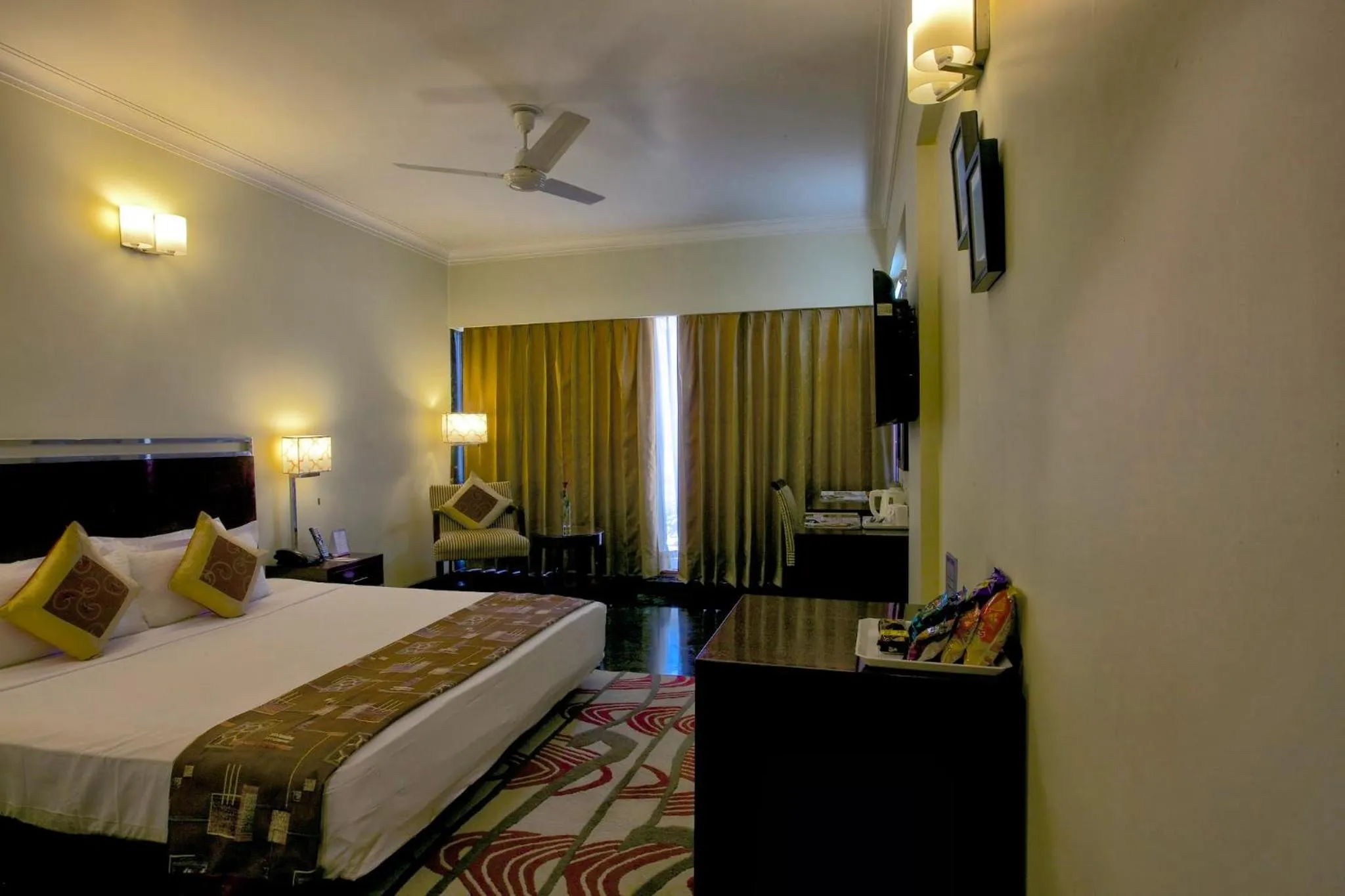 Photo of the whole room, Bed in The Wall Street Beacon, Jaipur
