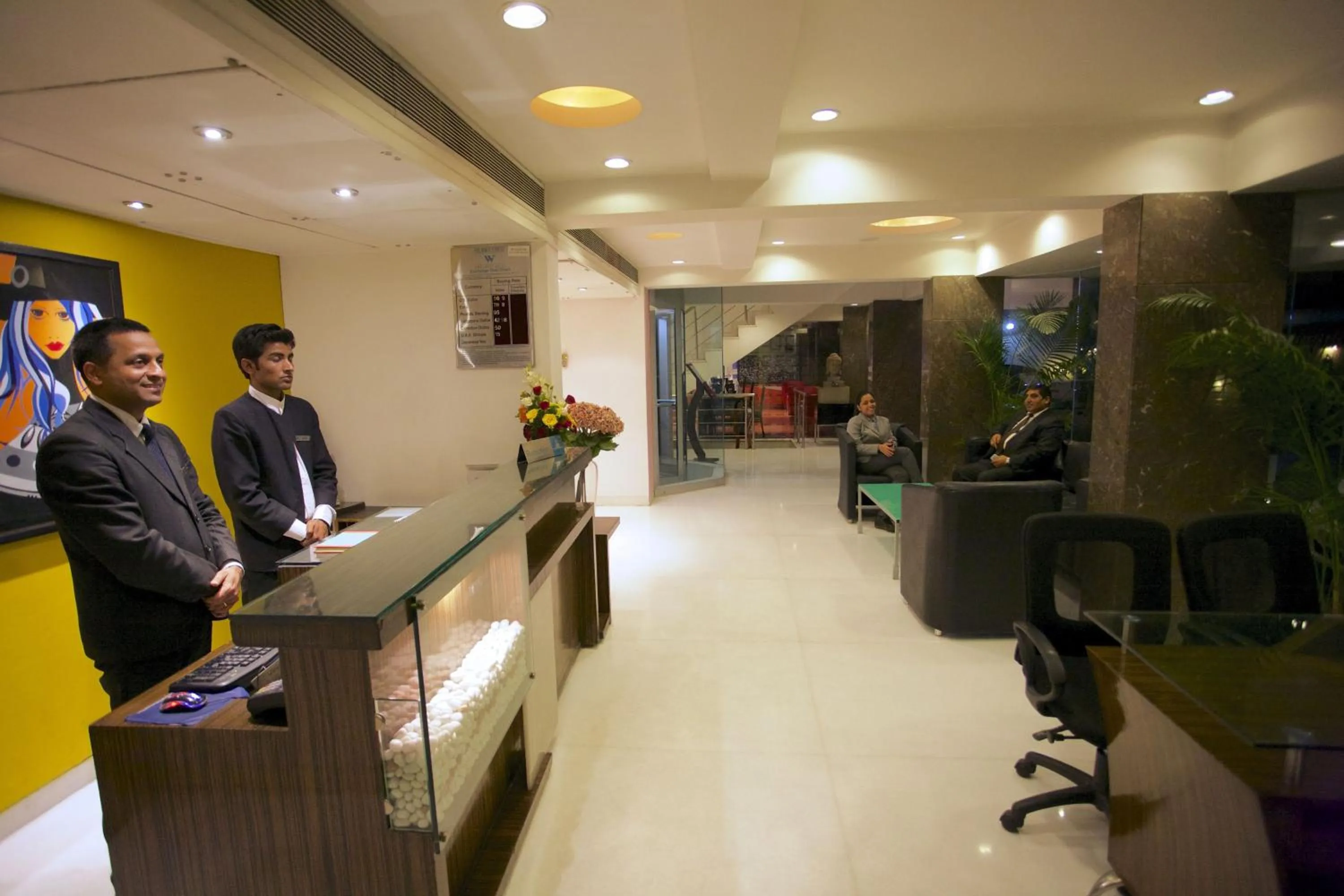 Lobby or reception in The Wall Street Beacon, Jaipur