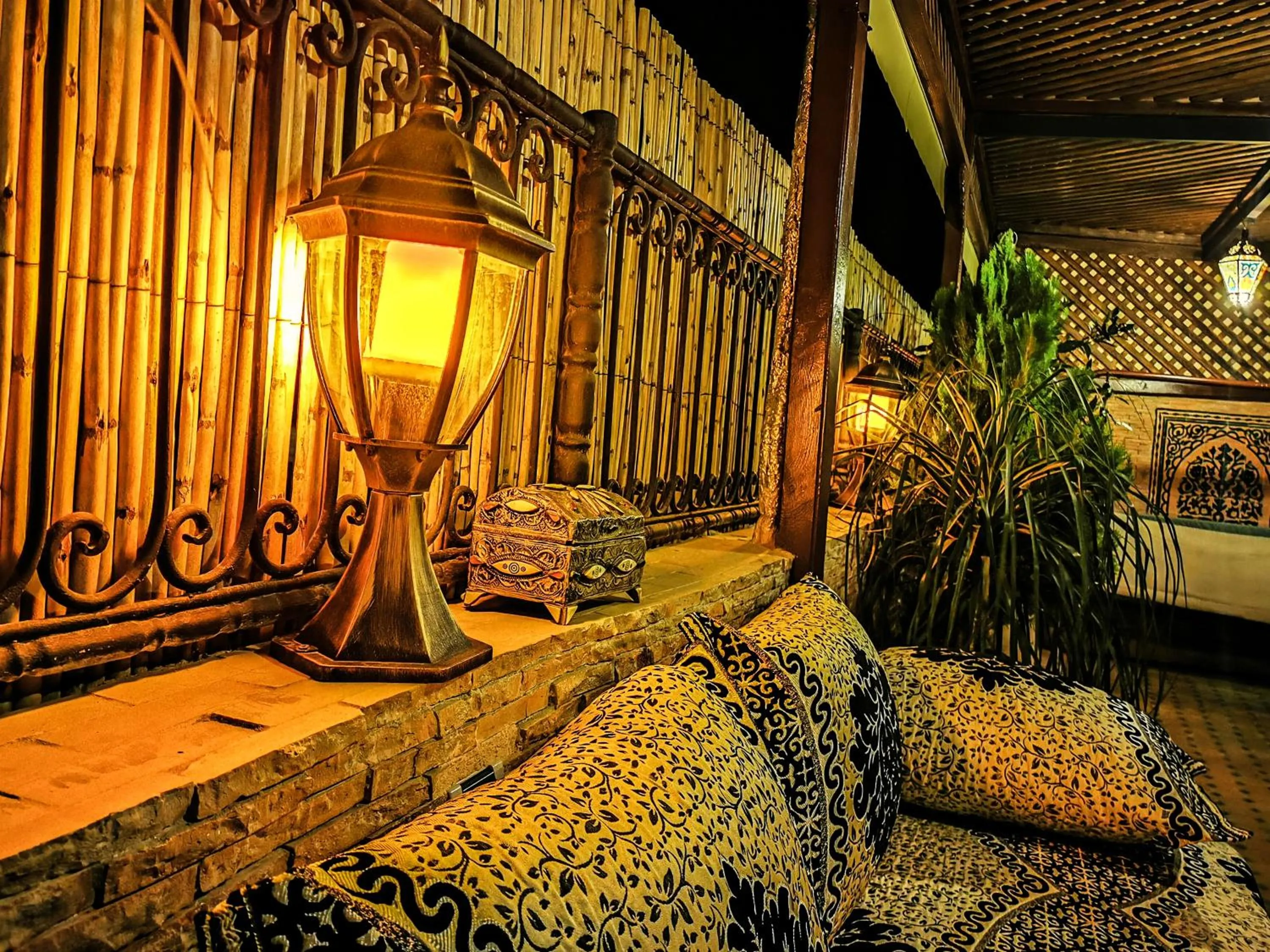 Balcony/Terrace in Riad Farah
