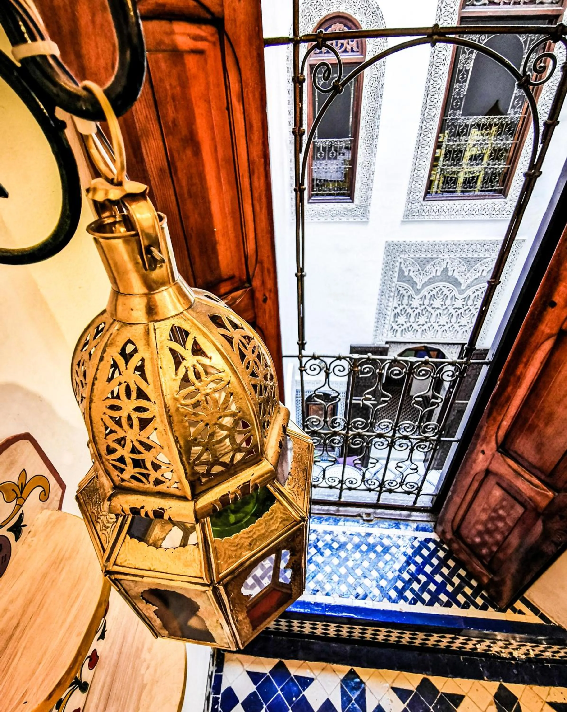 Balcony/Terrace in Riad Farah
