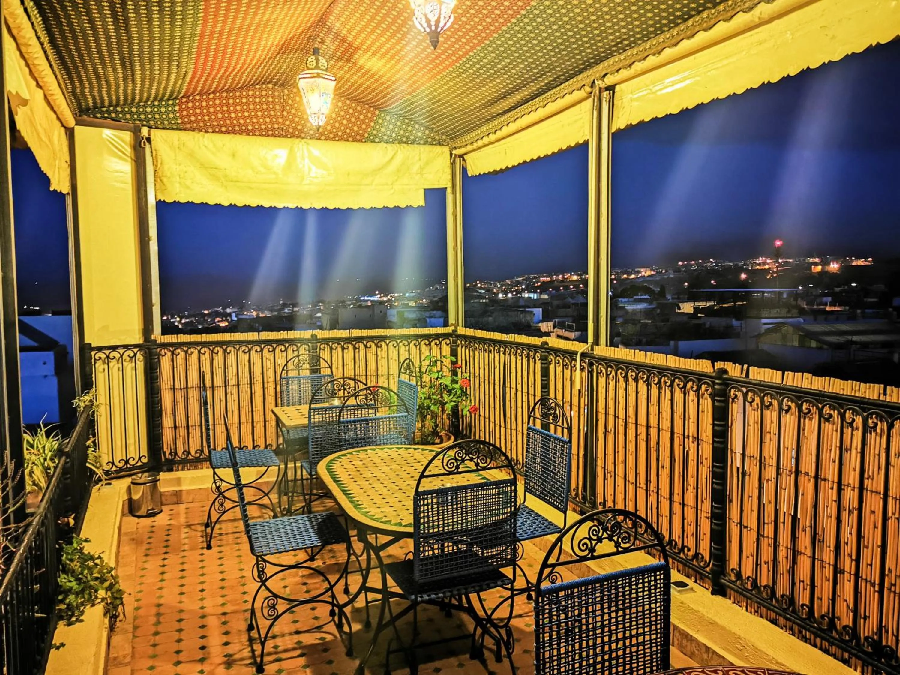 Balcony/Terrace in Riad Farah