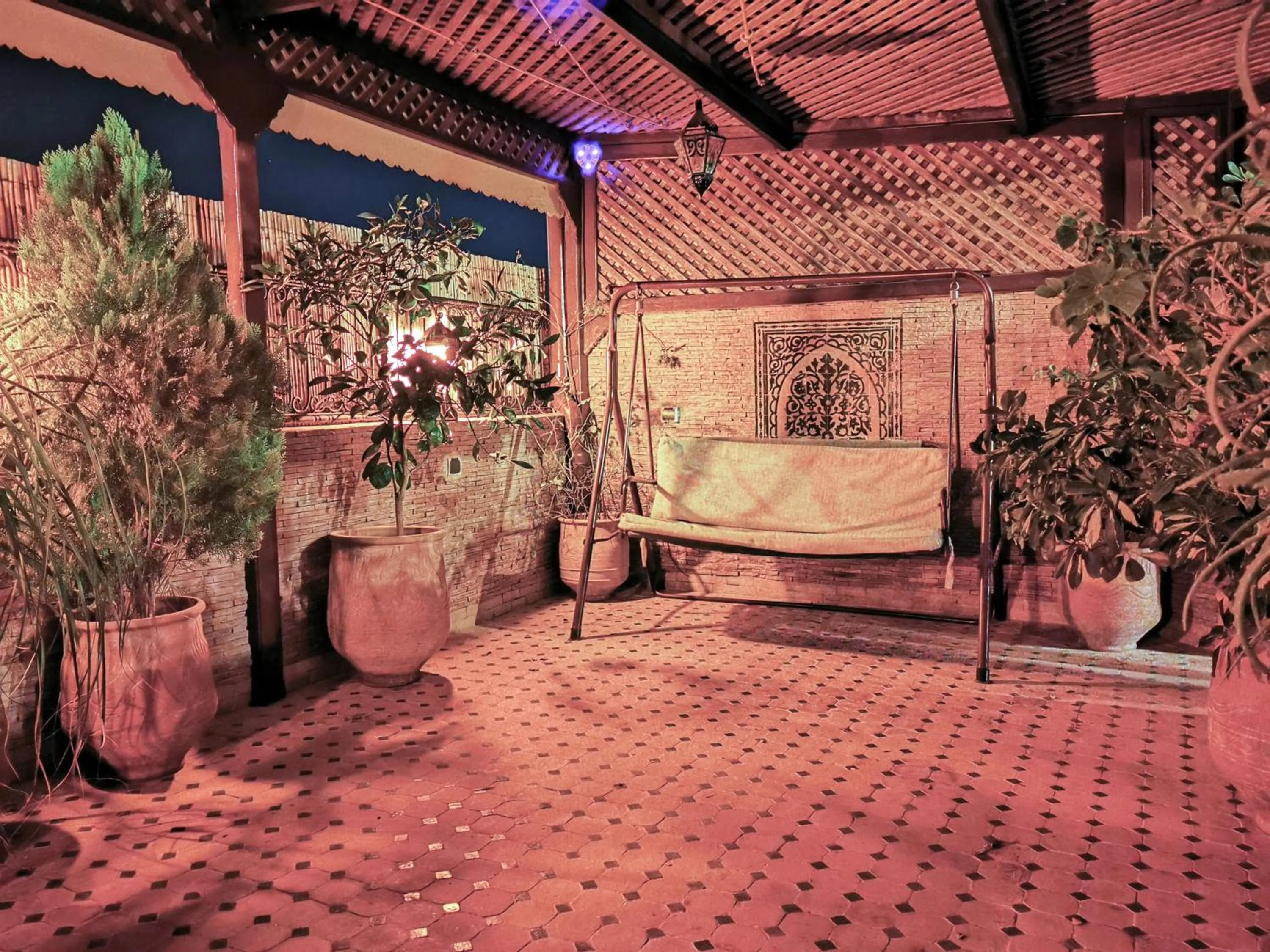 Balcony/Terrace in Riad Farah