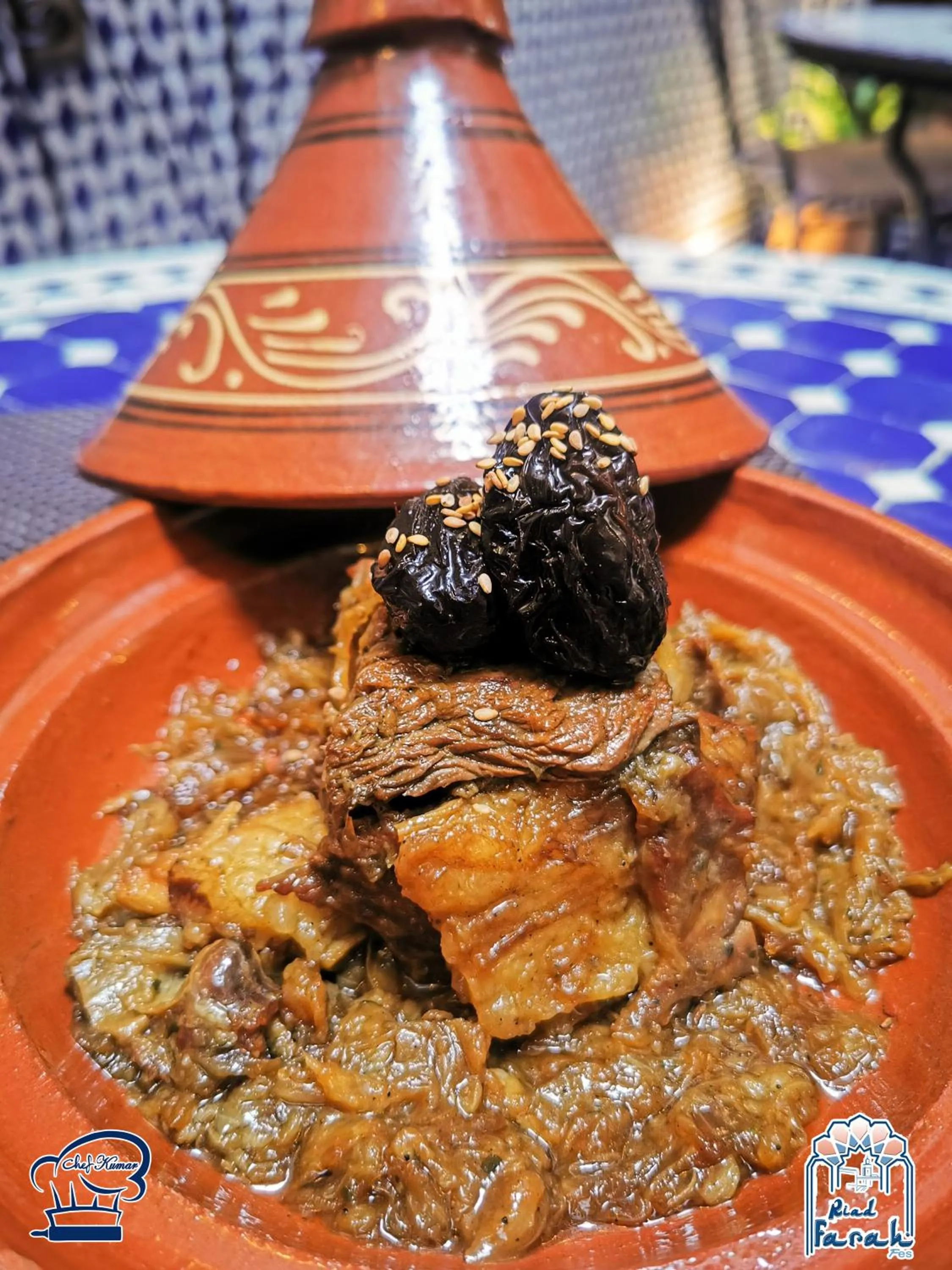 Food and drinks in Riad Farah