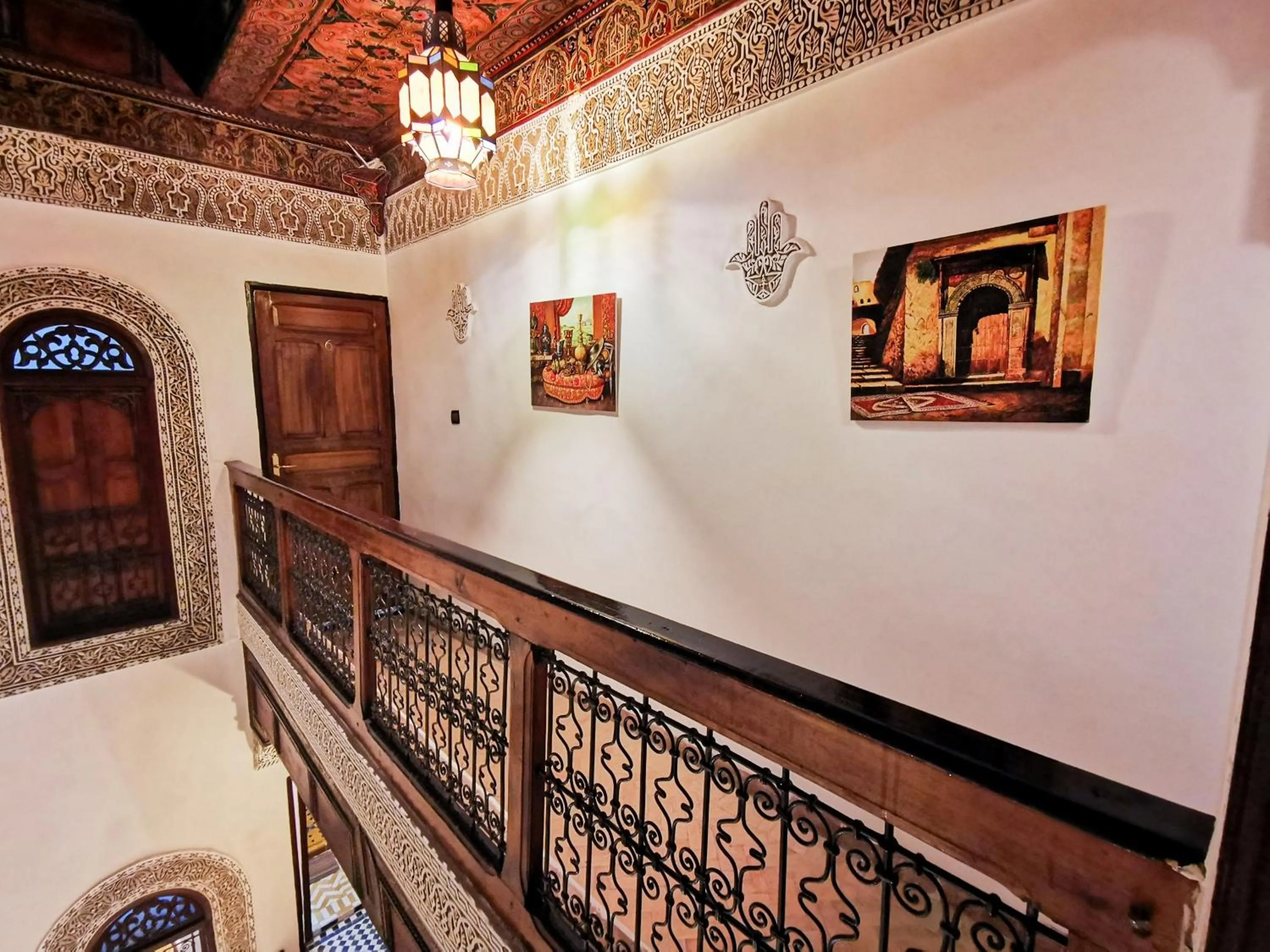 Balcony/Terrace in Riad Farah