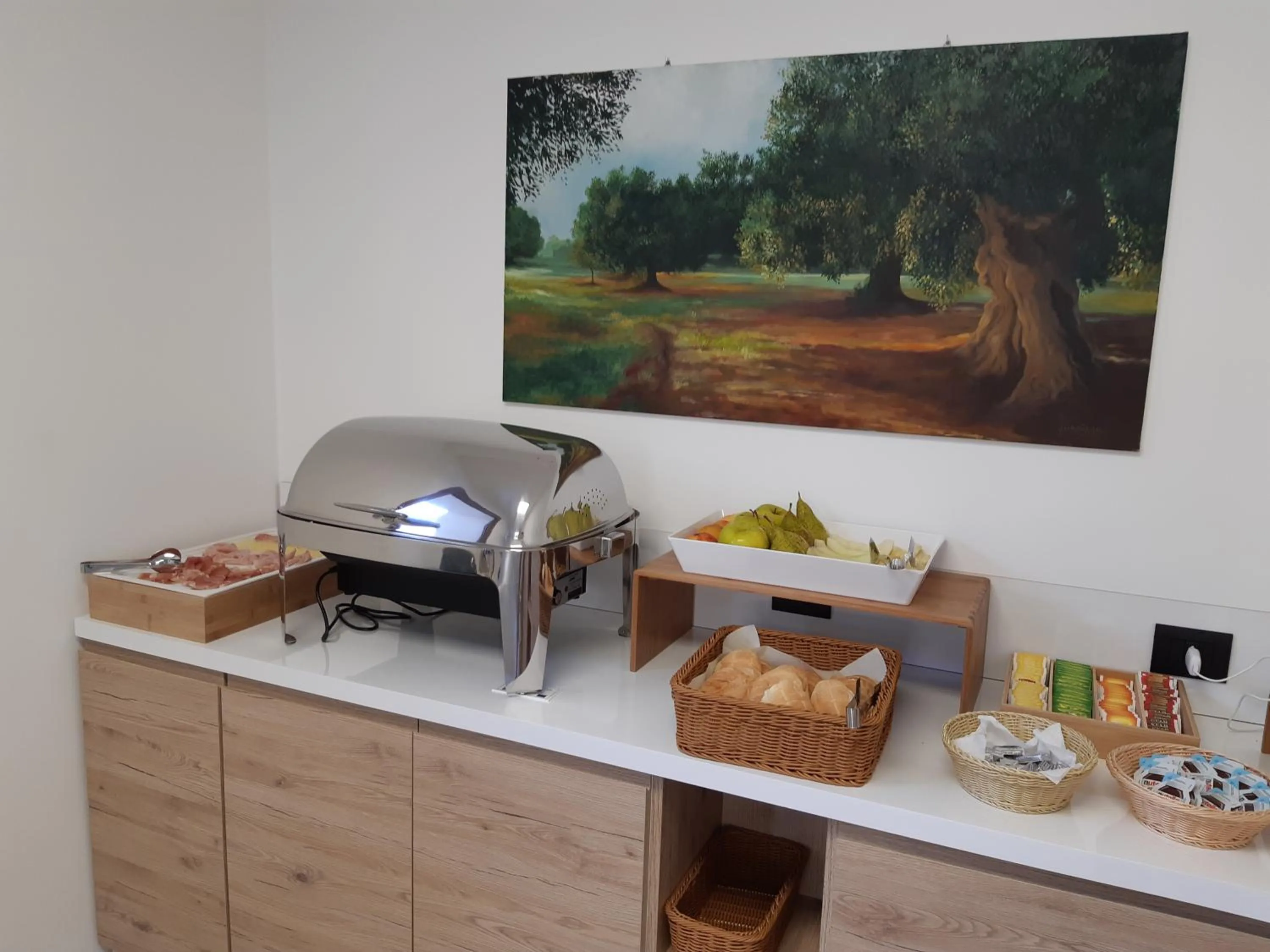 Buffet breakfast in Morello Beach Hotel