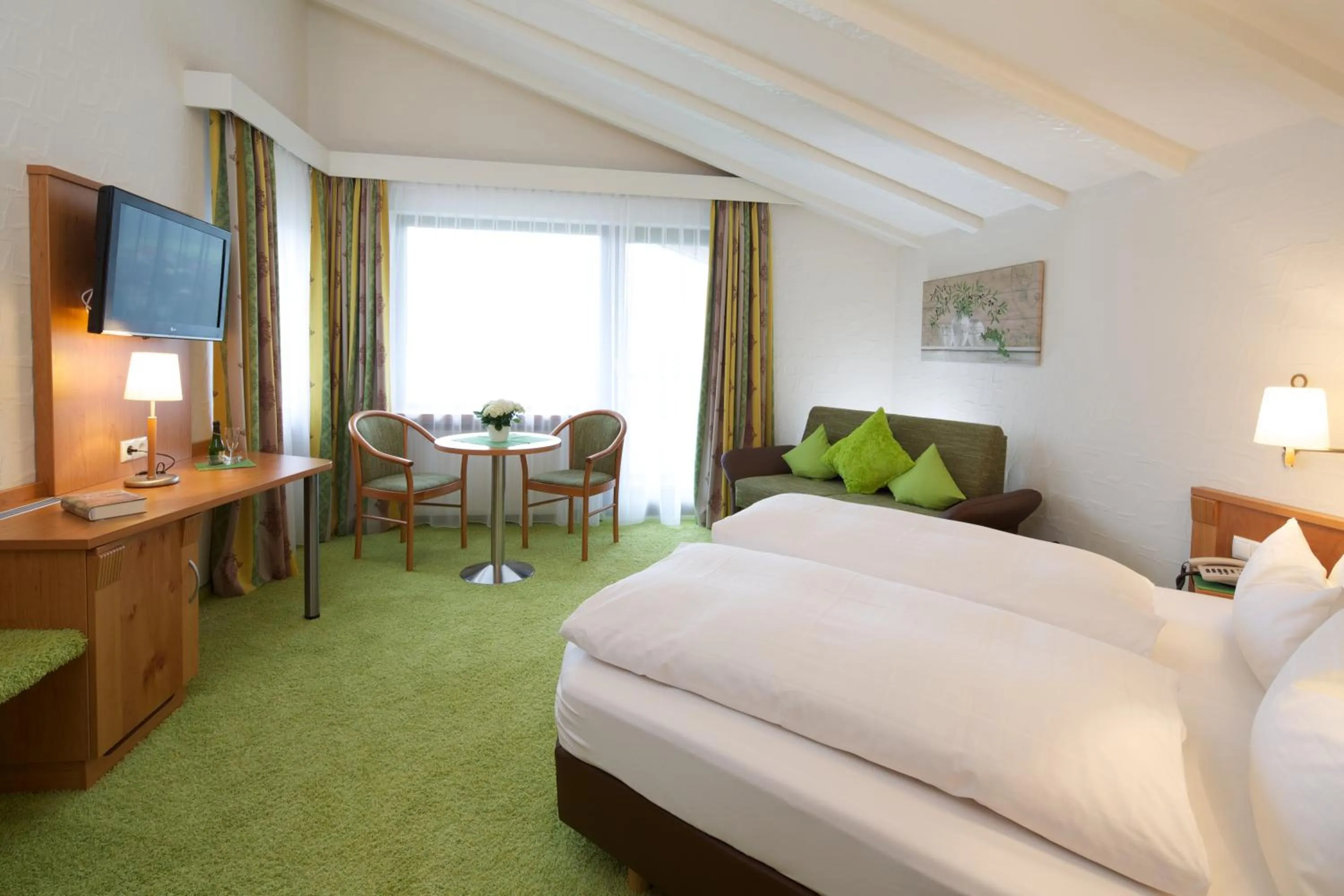 Bed in Gästehaus Gaiser