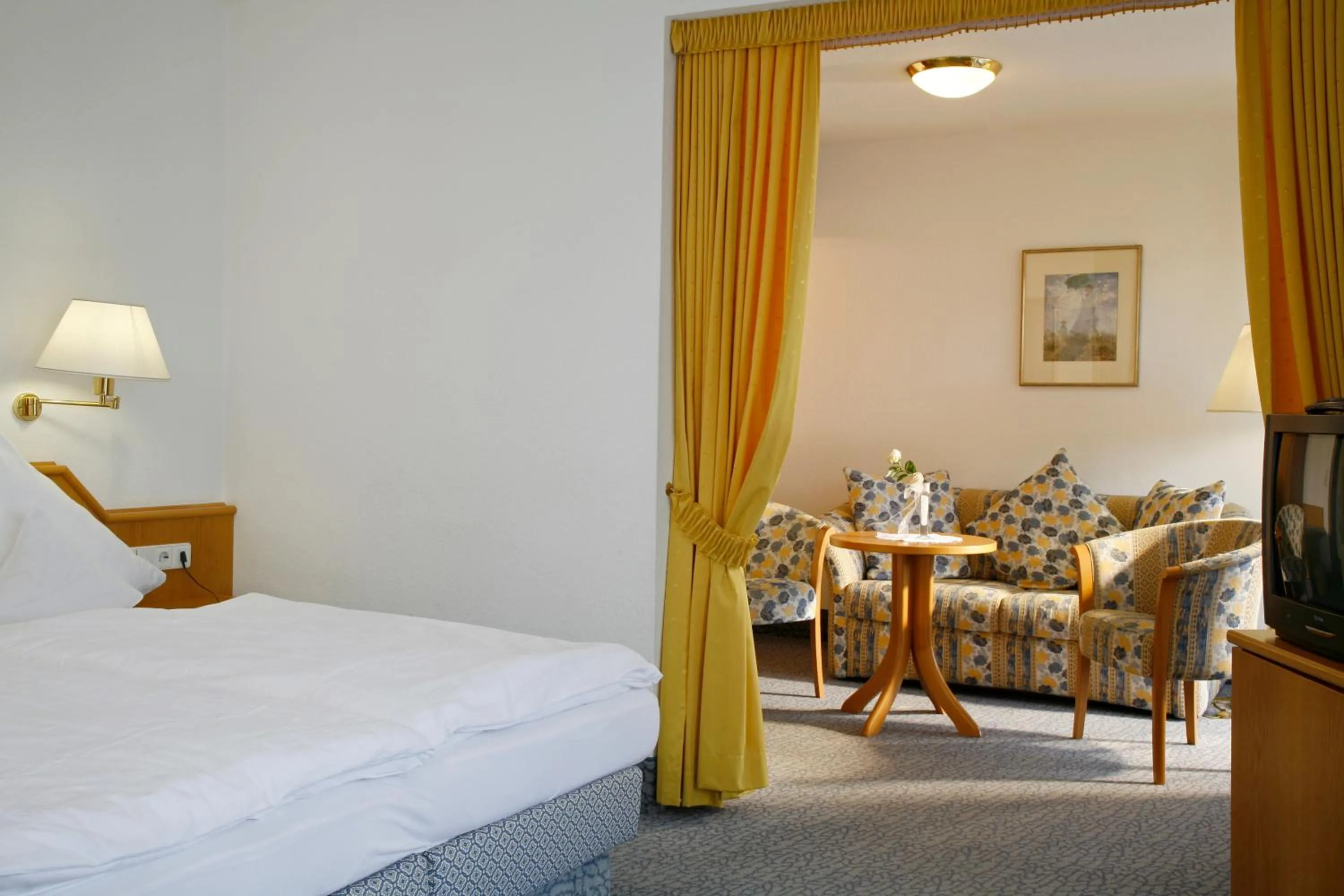 Bed in Gästehaus Gaiser