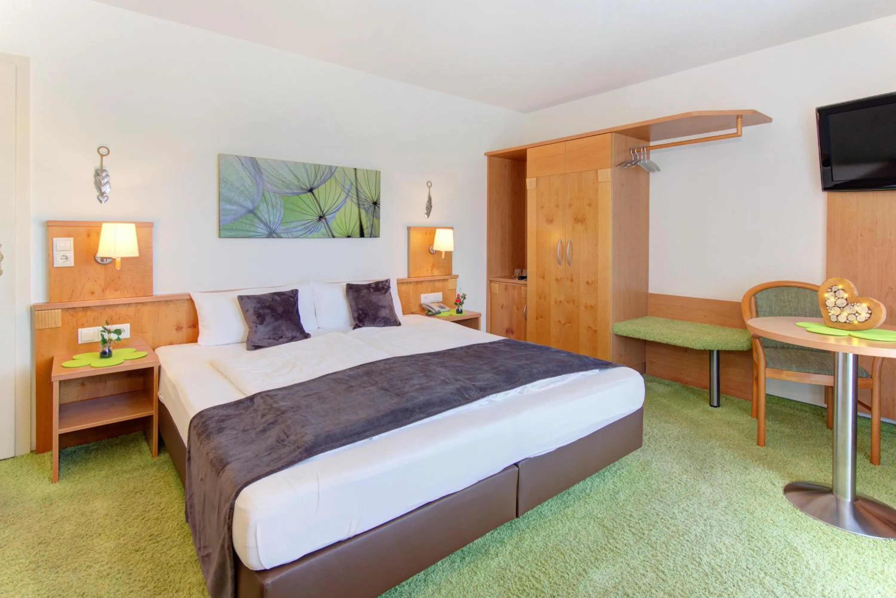 Bed in Gästehaus Gaiser