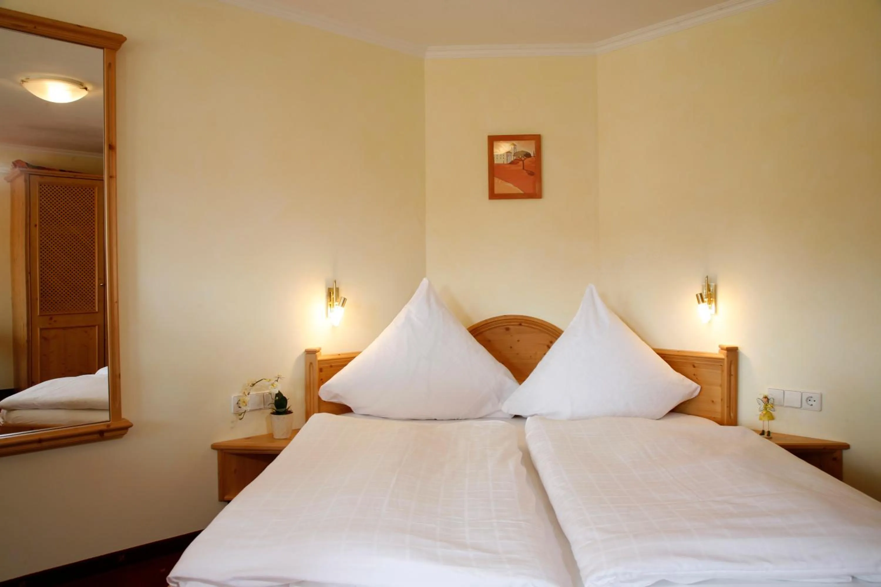 Bed in Gästehaus Gaiser