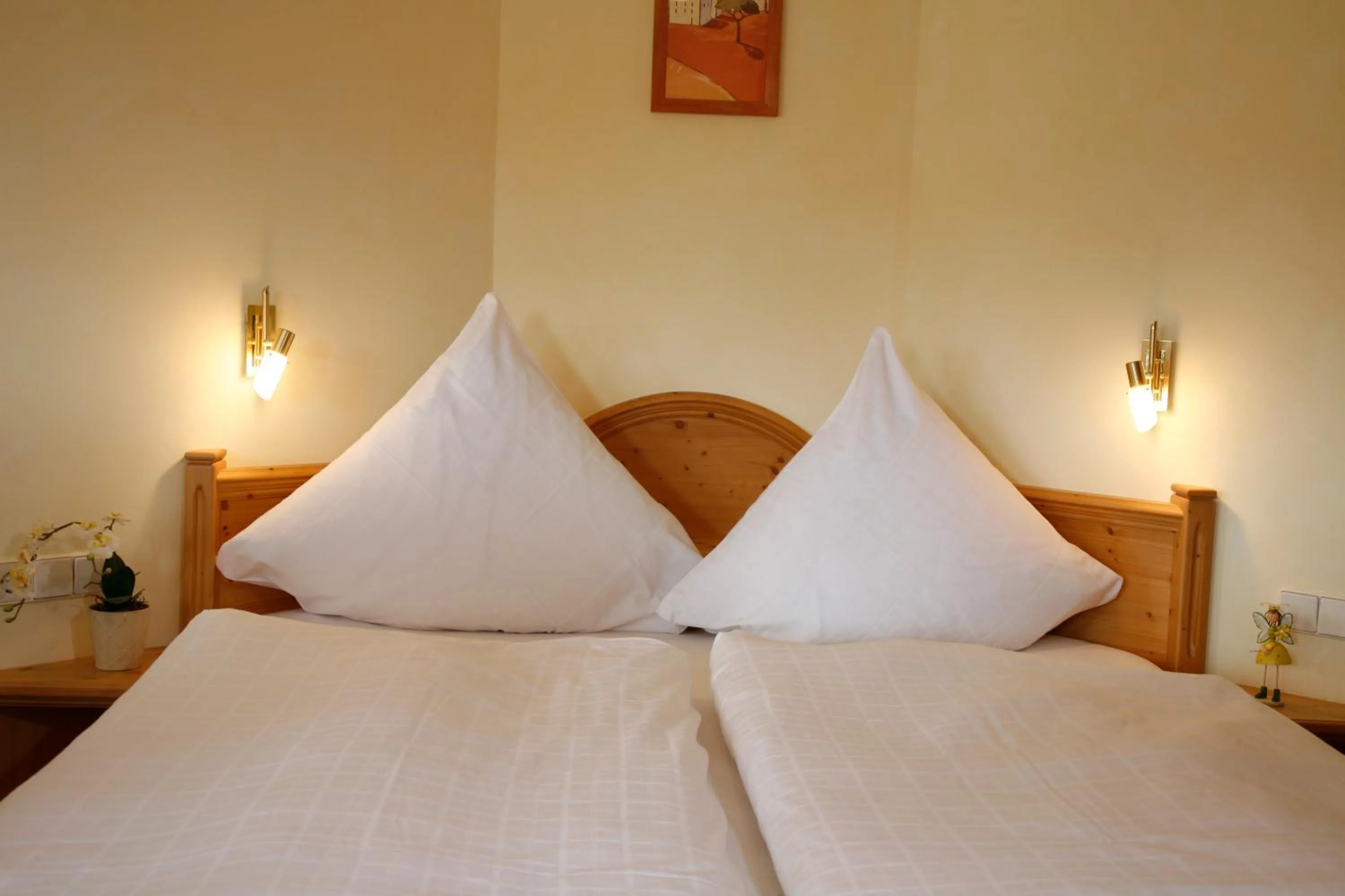 Bed in Gästehaus Gaiser