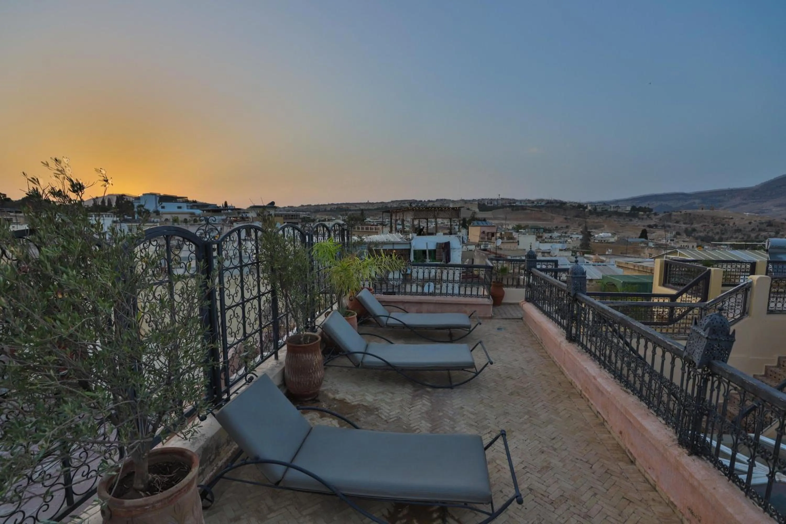 Natural landscape in Riad Layla