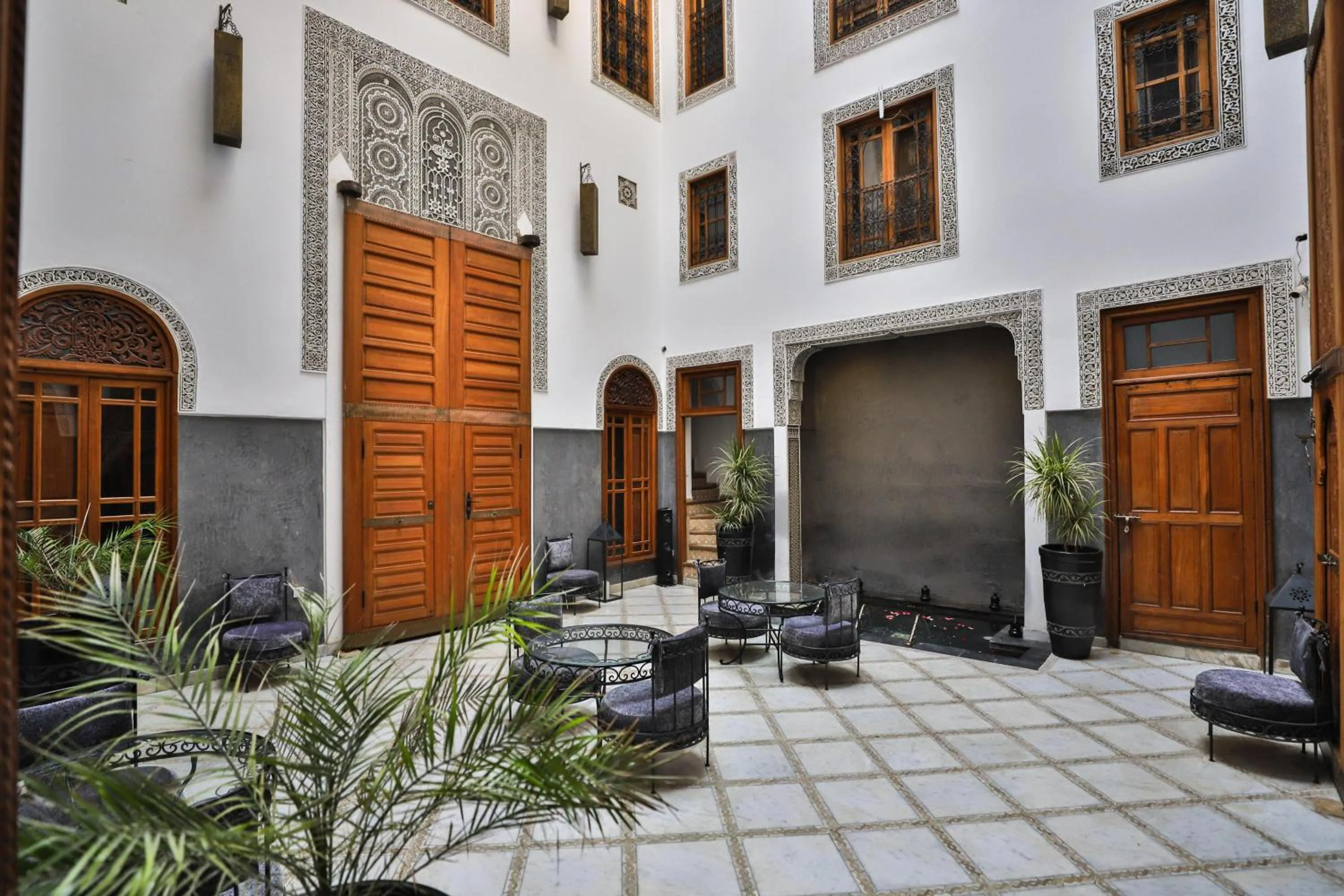 Patio in Riad Layla