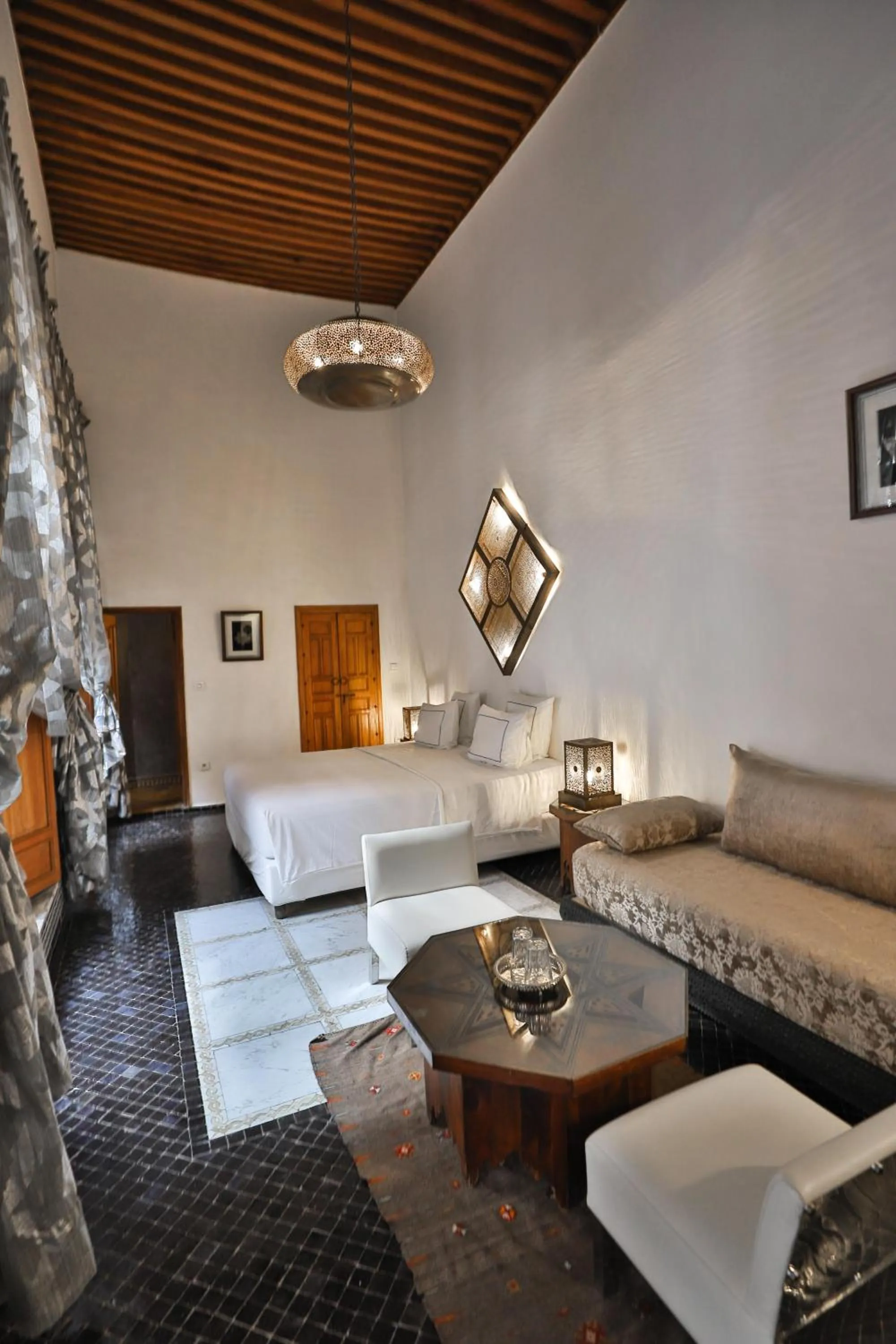 Seating area in Riad Layla