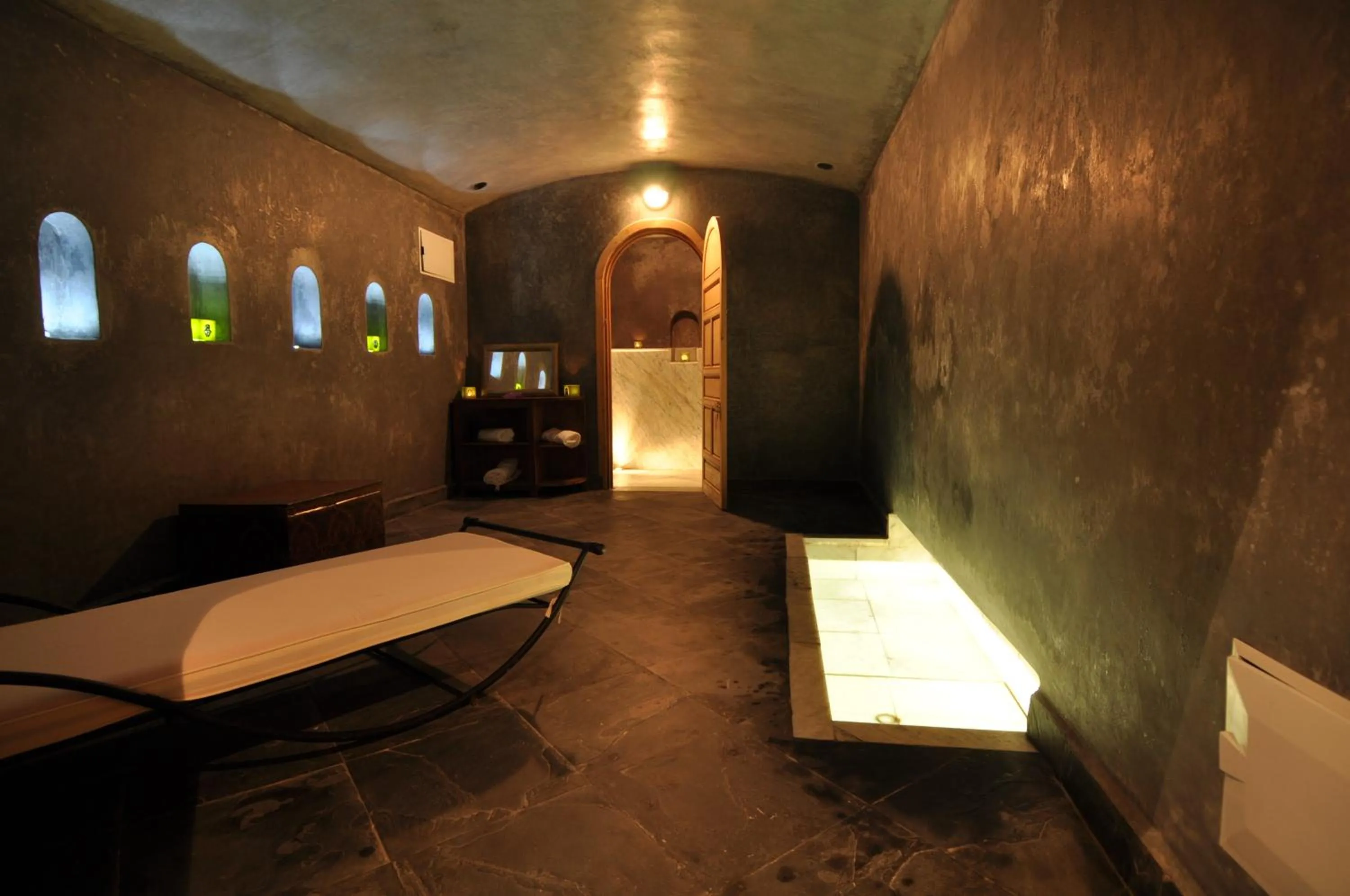 Steam room in Riad Layla