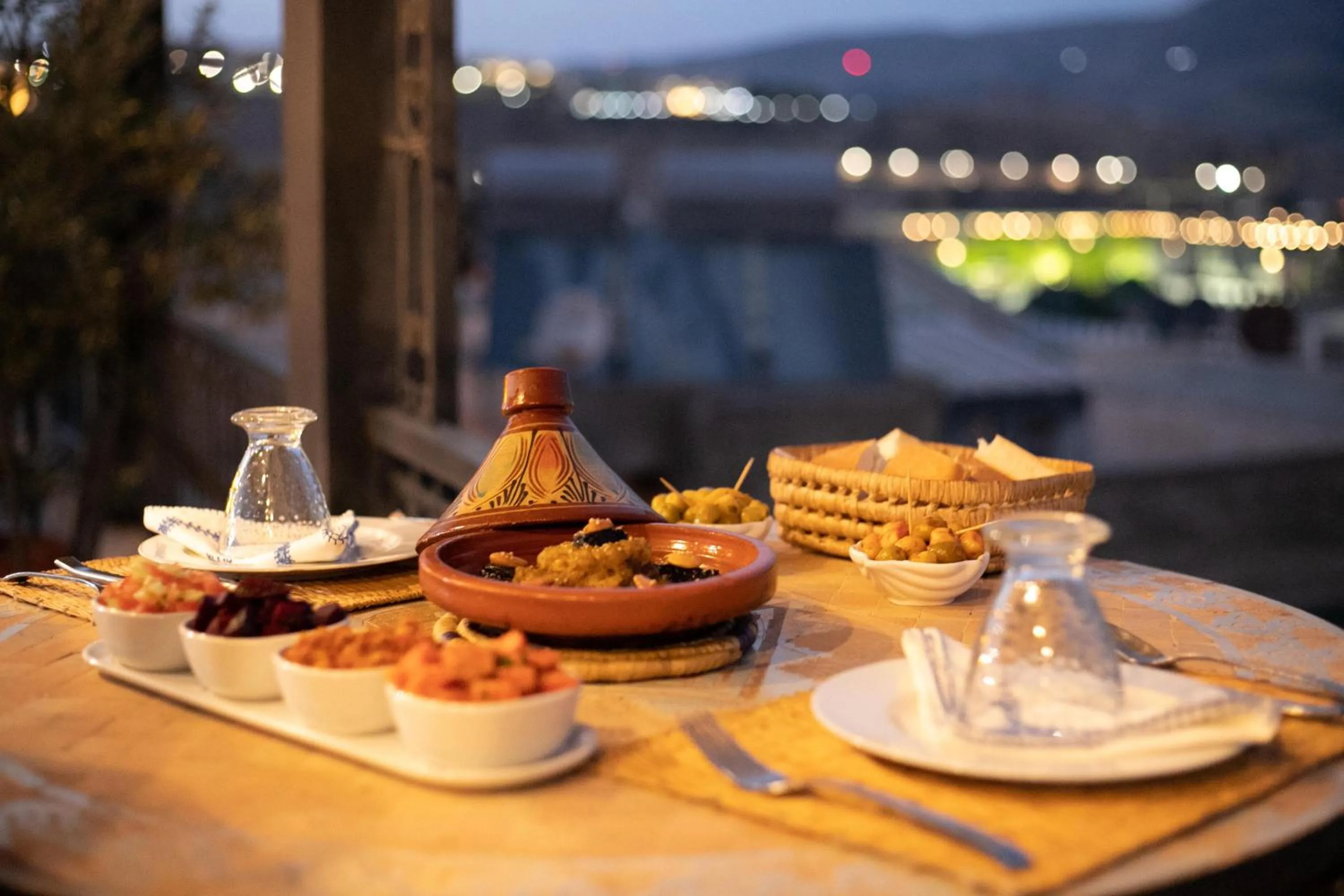 Food and drinks in Riad Layla