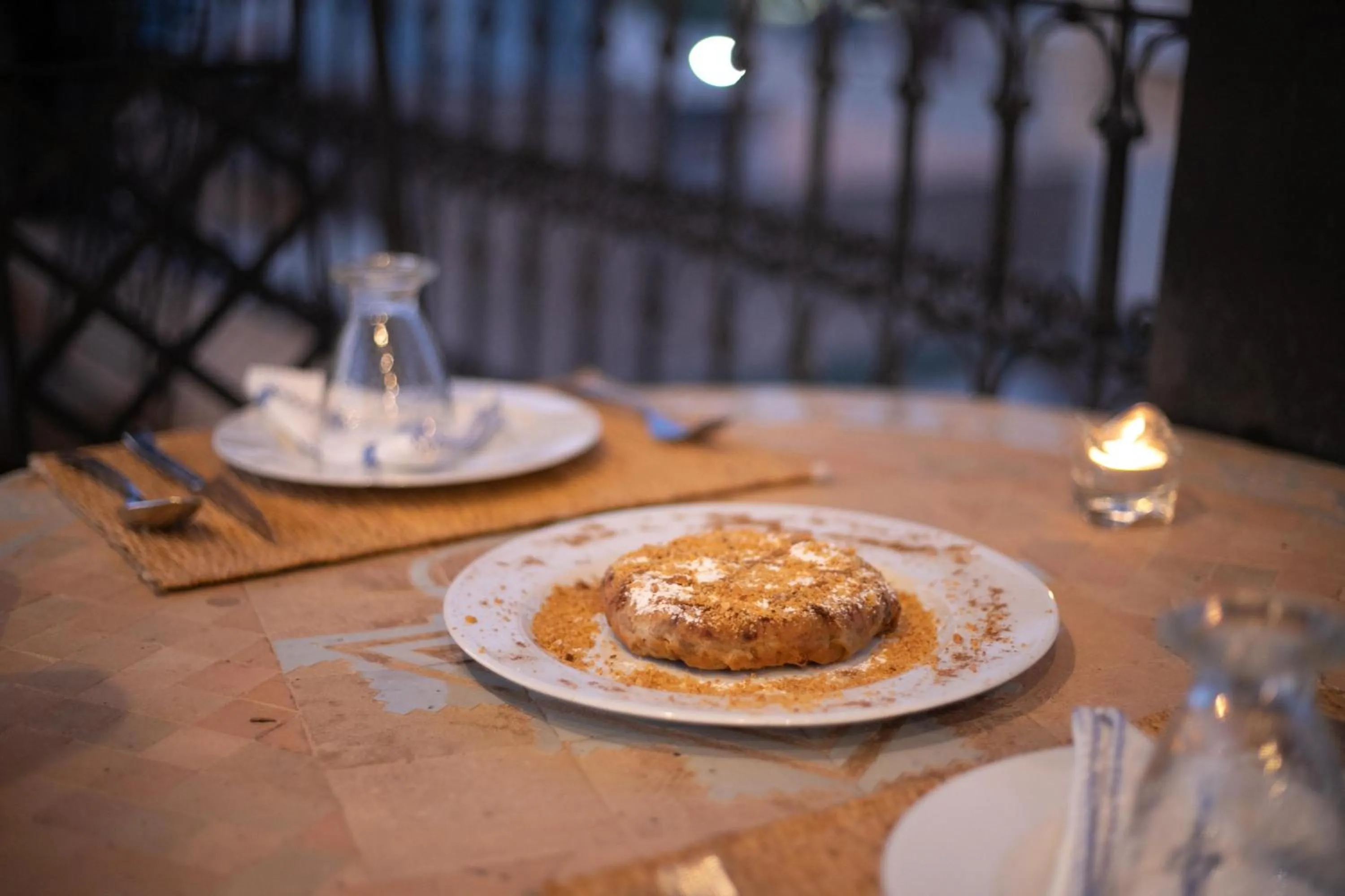 Food and drinks in Riad Layla