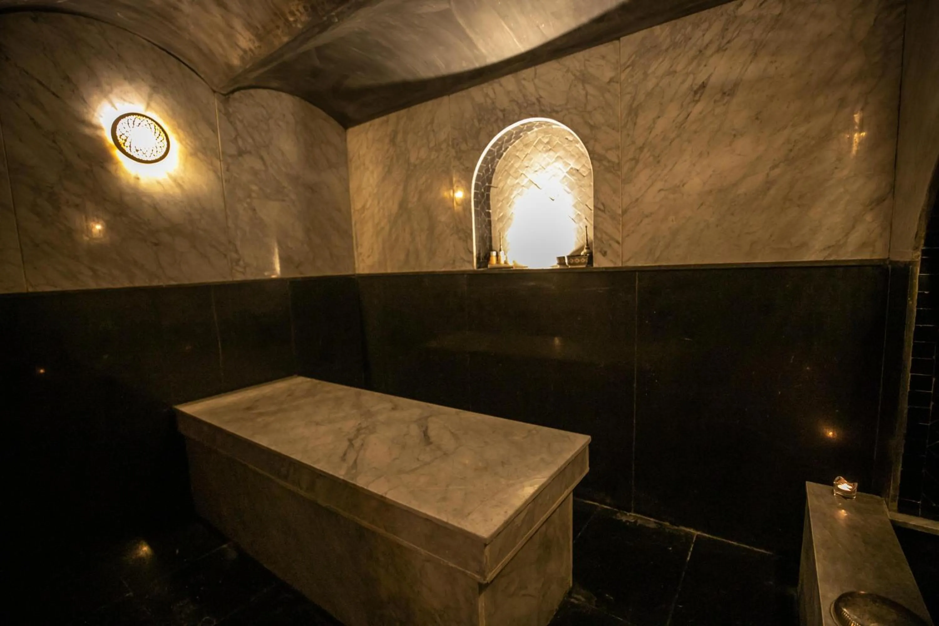 Steam room in Riad Layla