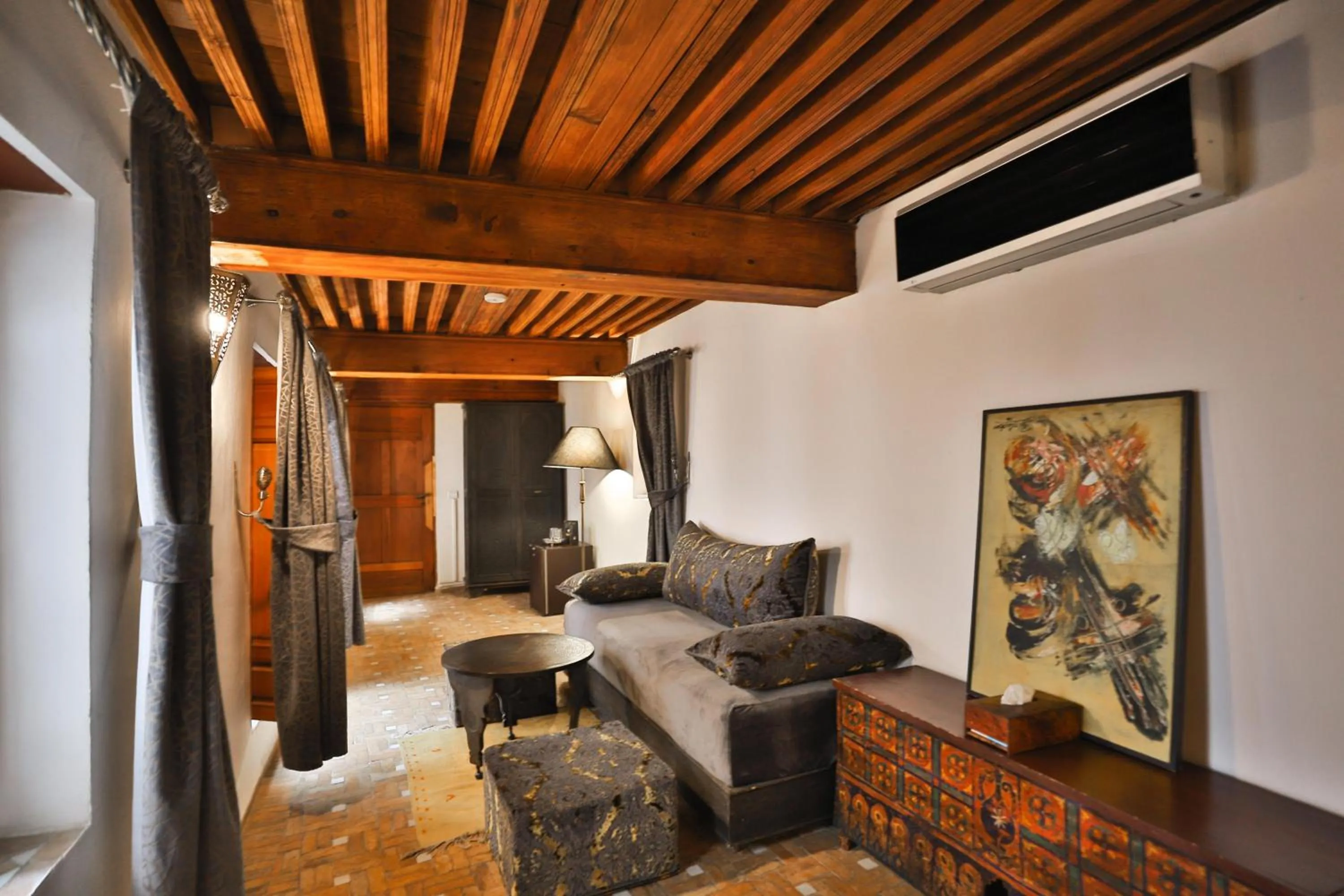 Living room in Riad Layla