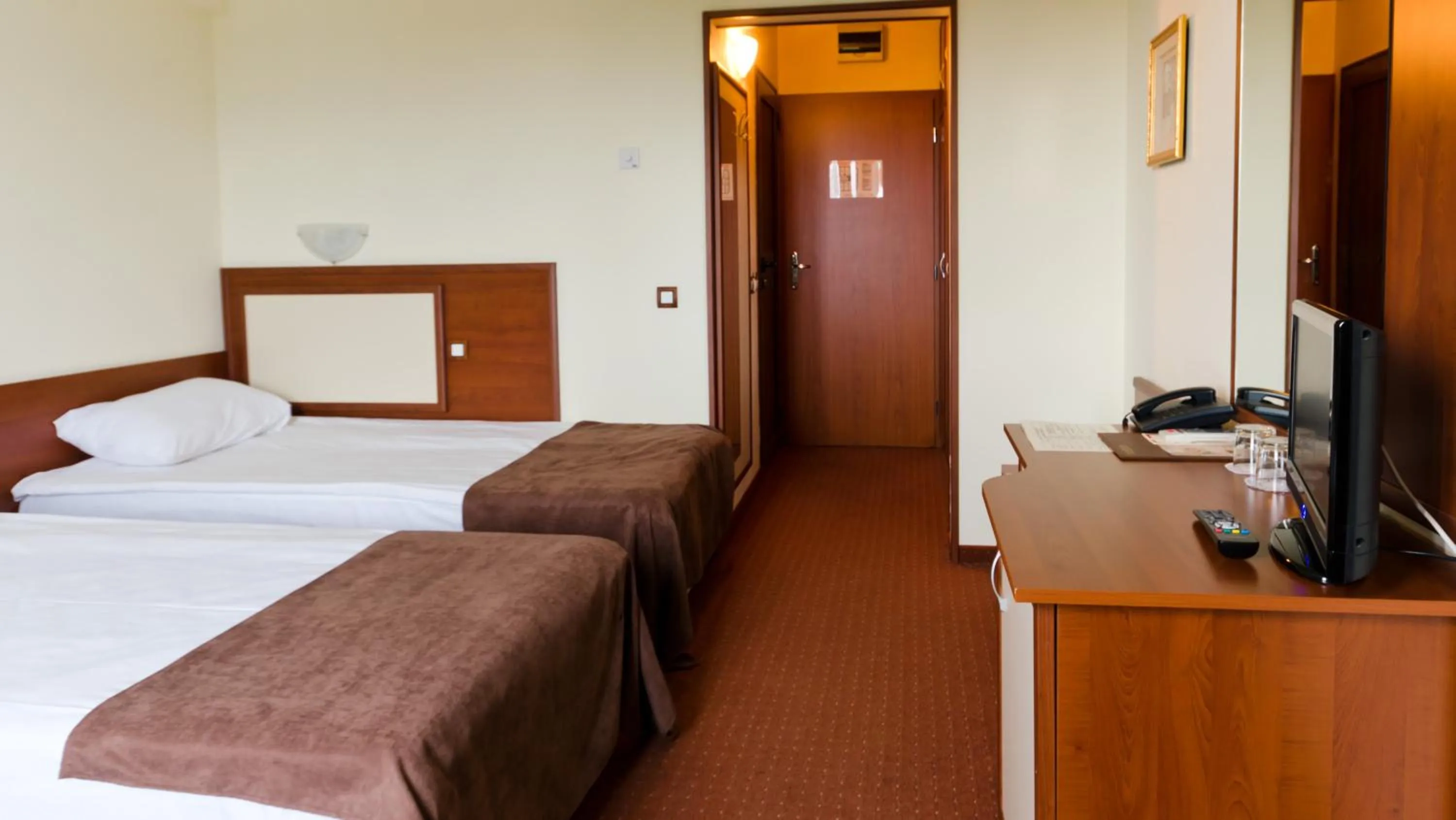 Photo of the whole room, Bed in Nadejda Hotel