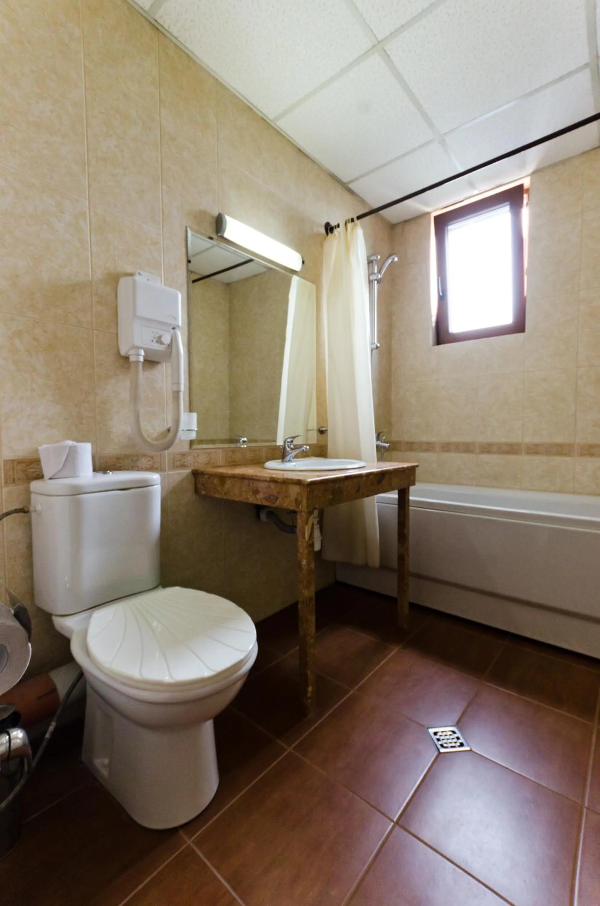 Bathroom in Nadejda Hotel