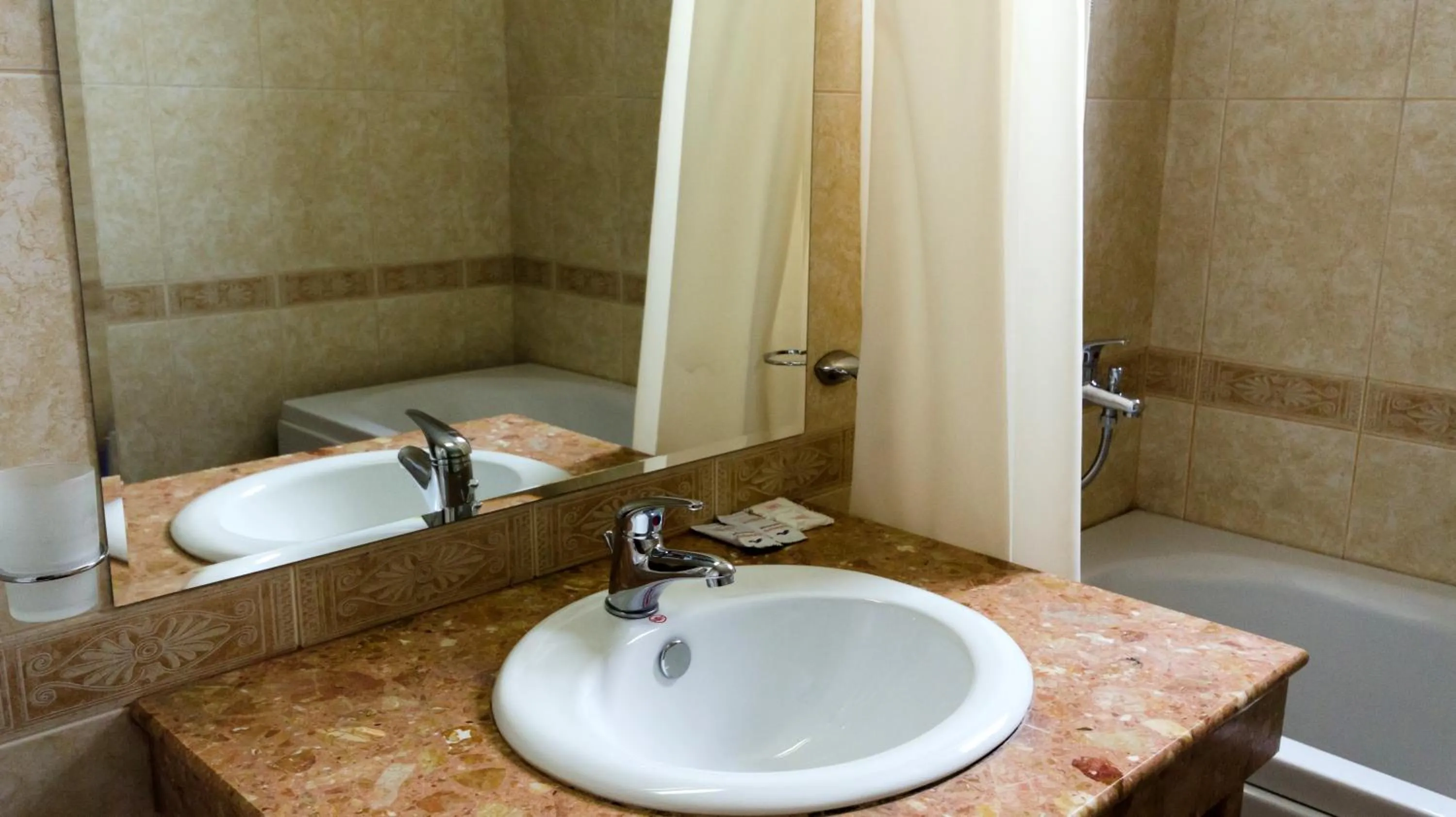 Bathroom in Nadejda Hotel