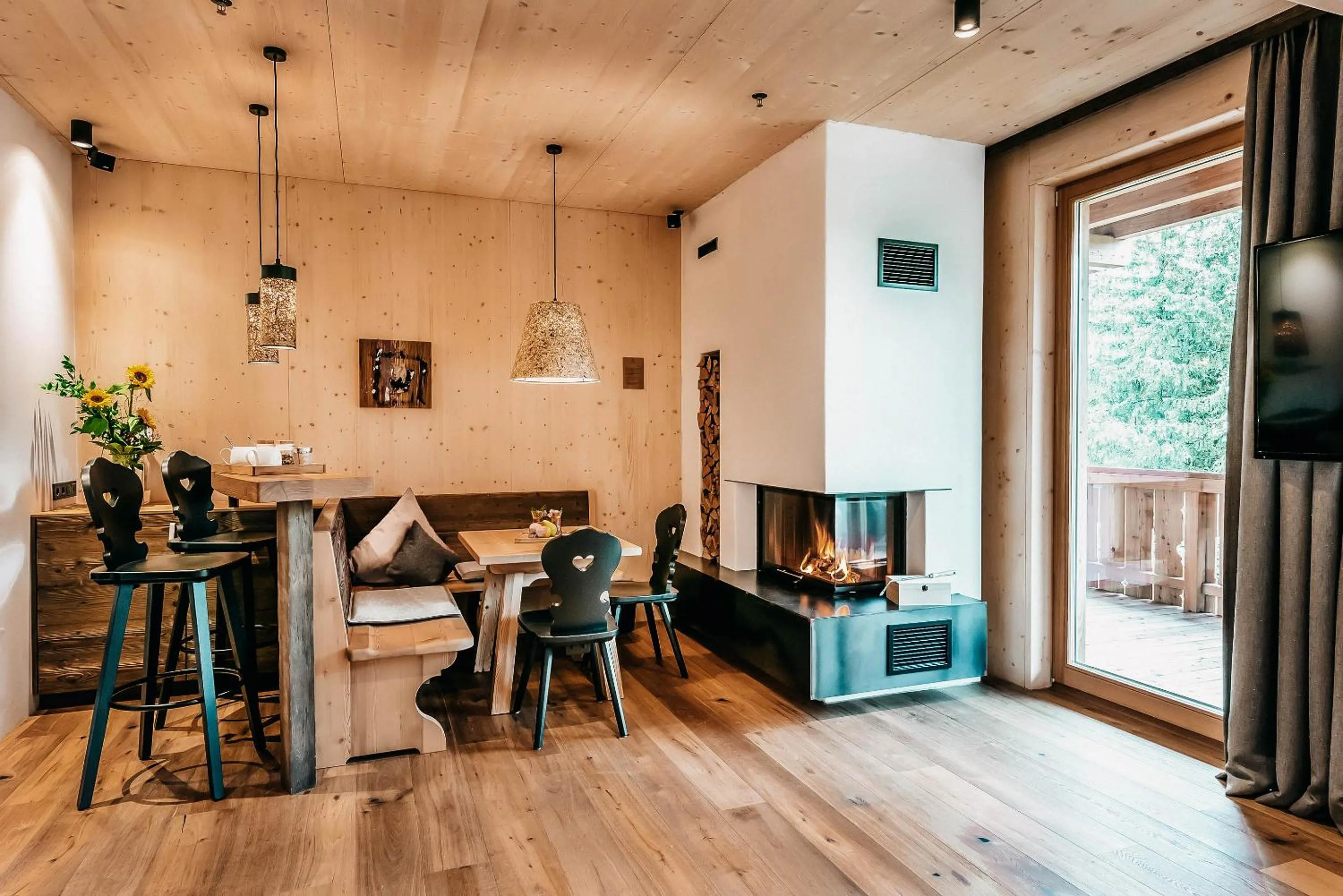 Seating area in Werdenfelserei