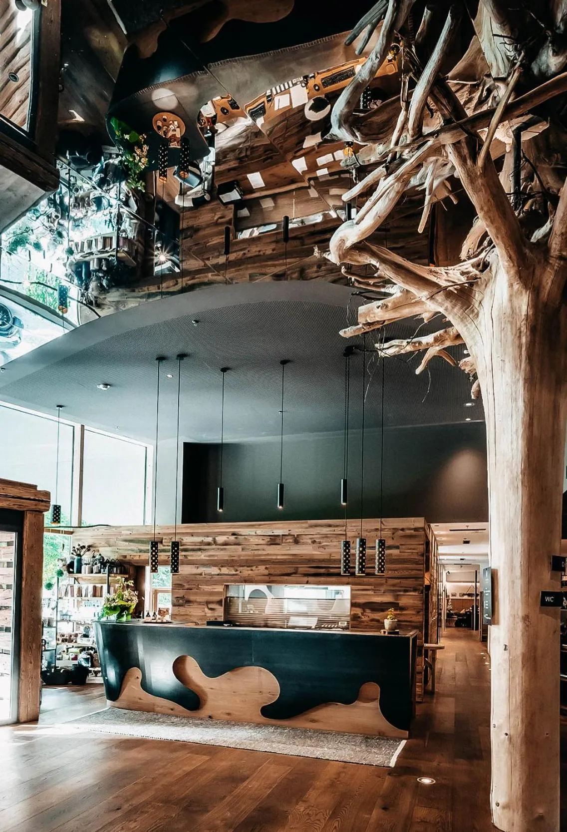 Lobby or reception in Werdenfelserei