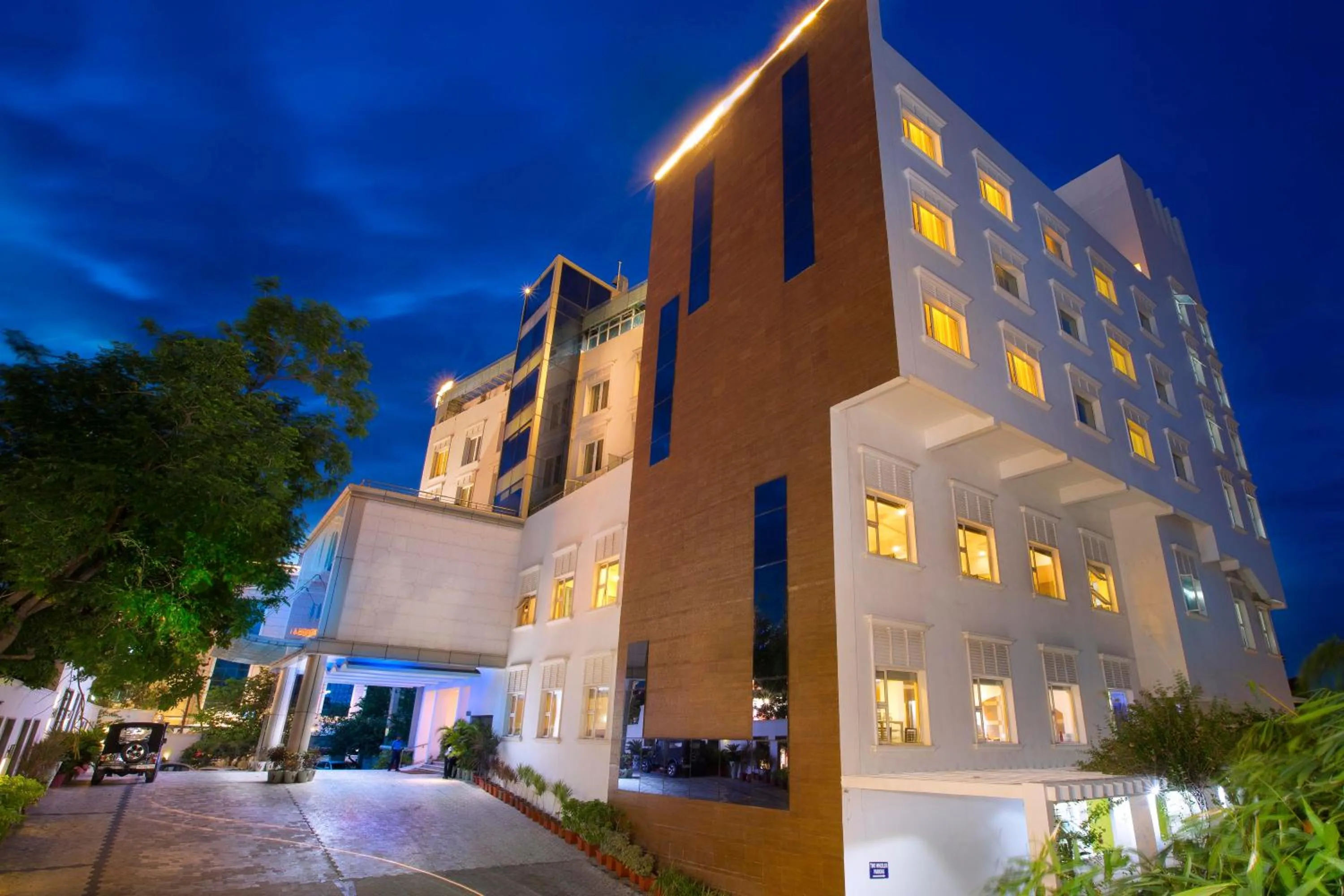 Property building in Hotel Atithi