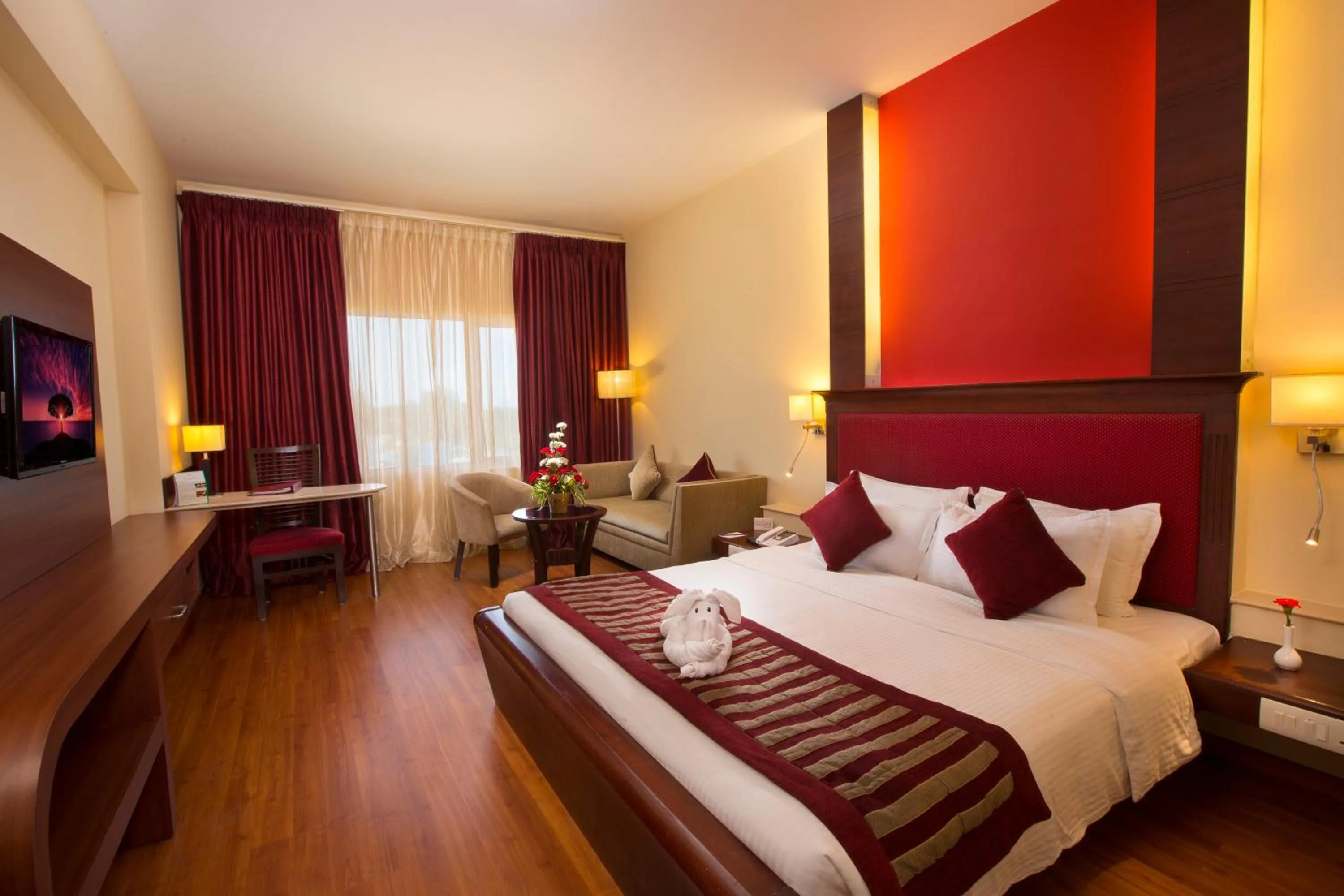 Bedroom, Bed in Hotel Atithi