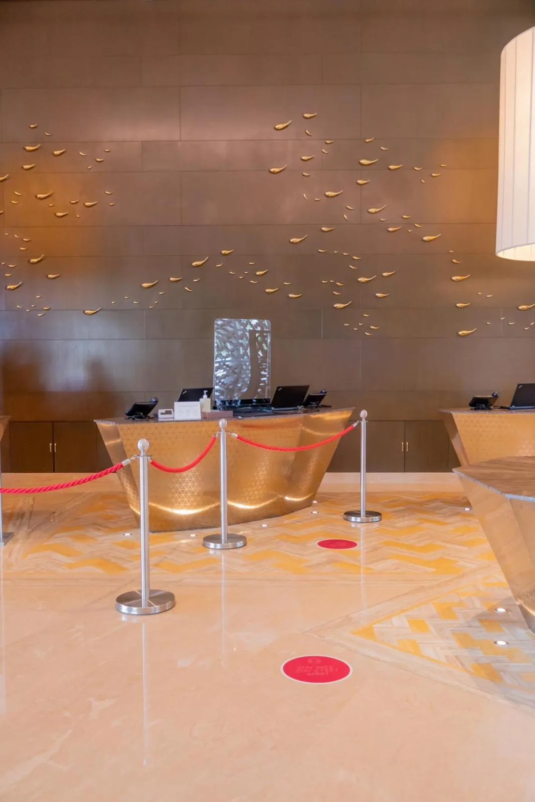 Lobby or reception in Grand Hyatt Kochi Bolgatty