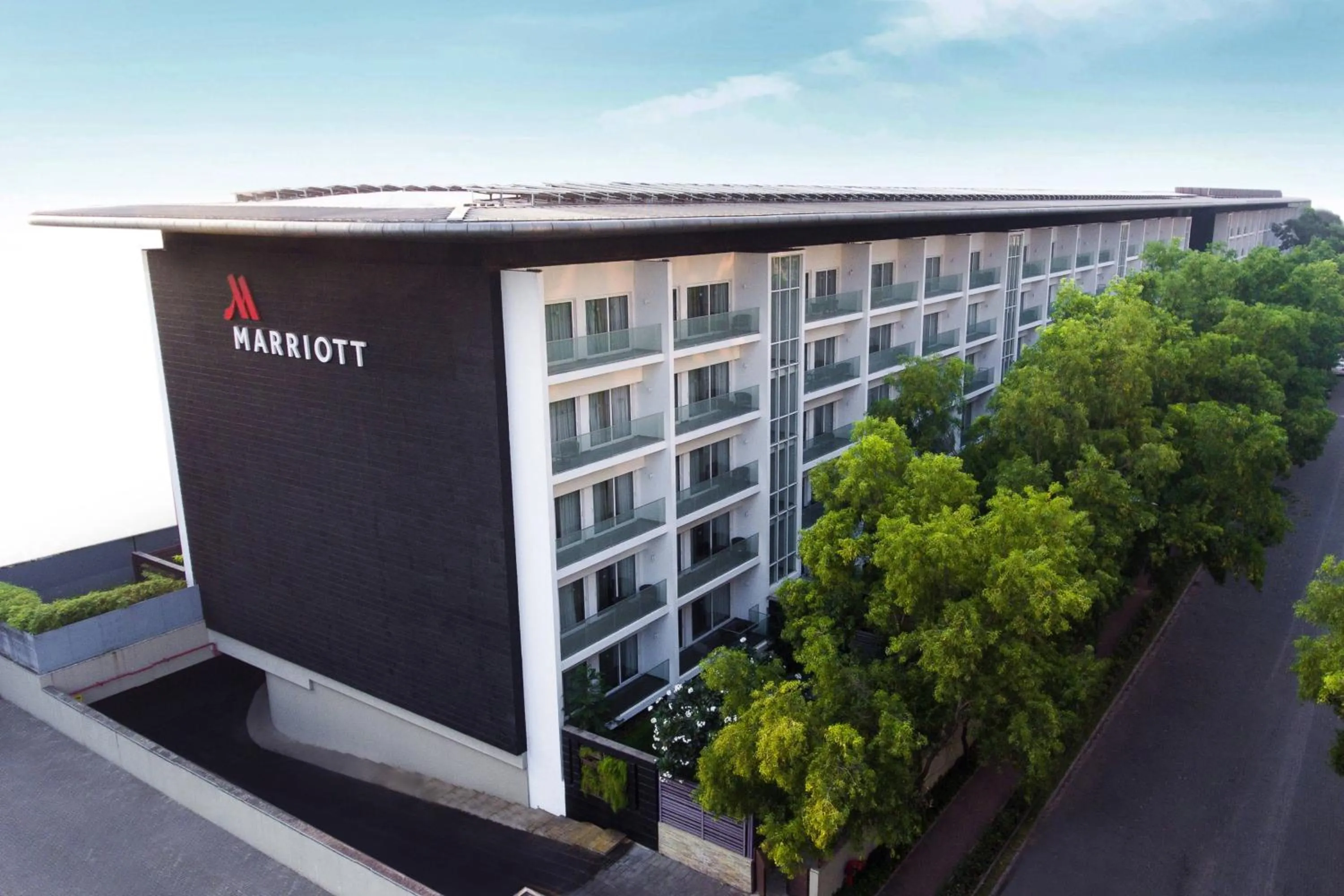 Property building in Marriott Suites Pune