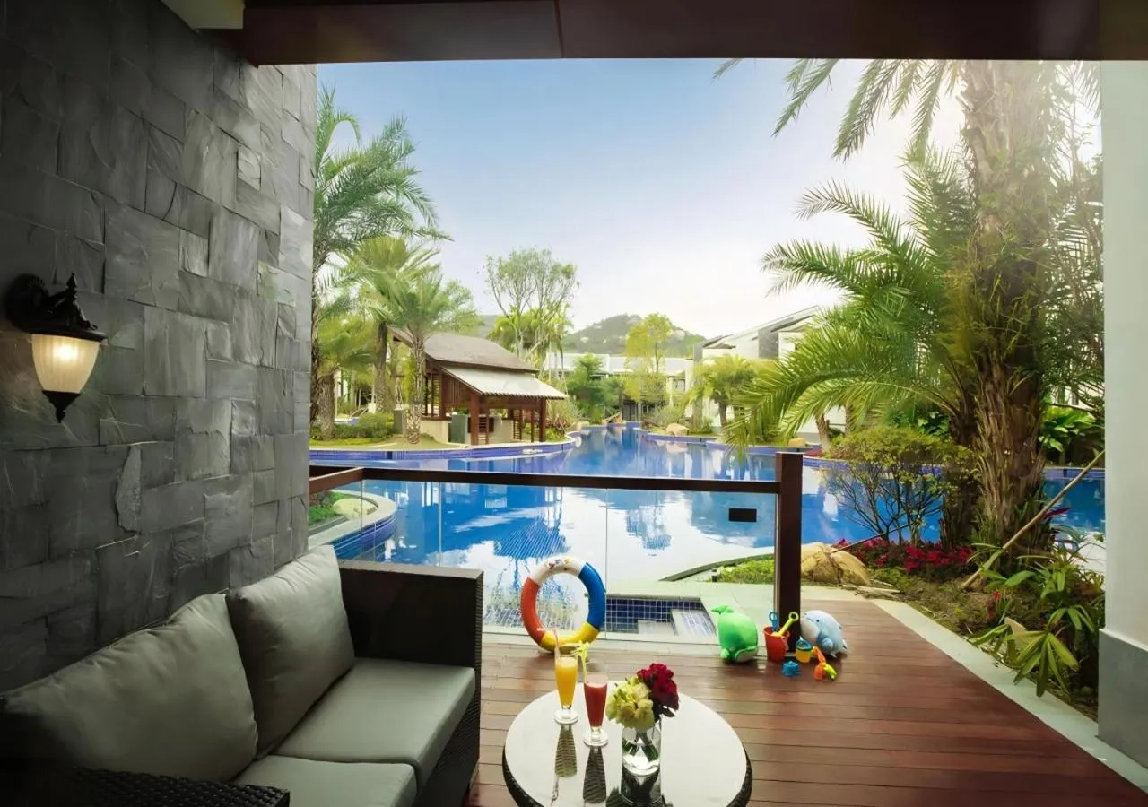 Balcony/Terrace in Seaview Resort Xiamen