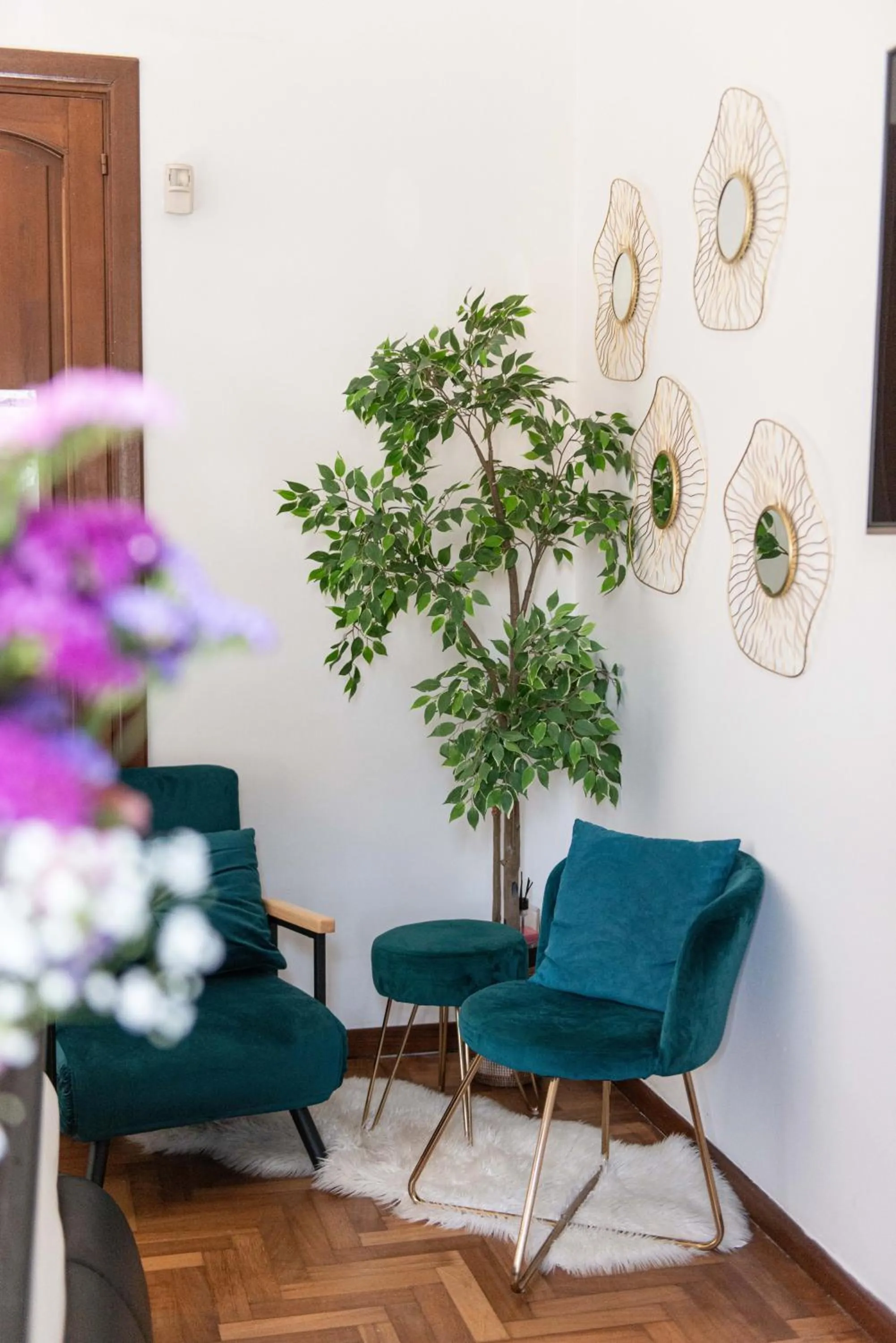 Decorative detail in Suite room